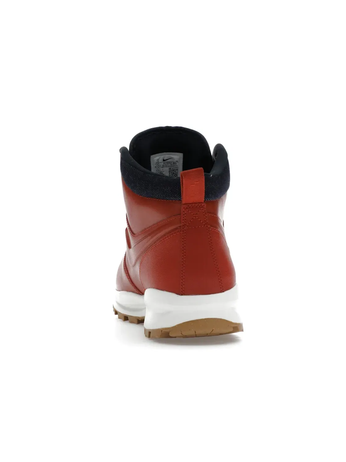 Мужские ботинки высокие Nike Manoa Leather SE — изображение 4 из 4, оранжевый