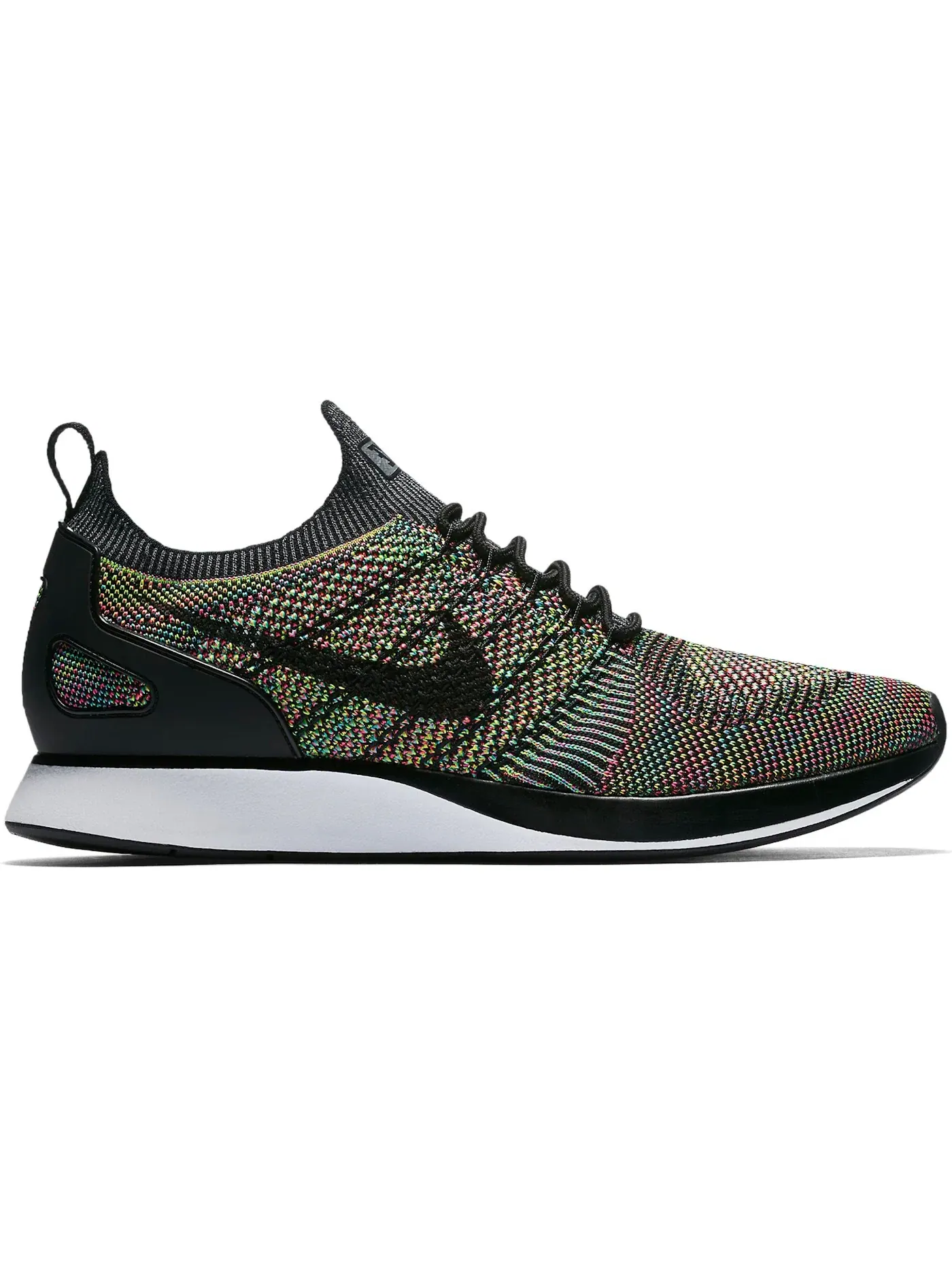Мужские кроссовки Lifestyle Nike Mariah Flyknit Racer — изображение 1 из 1, белый/черный--синий