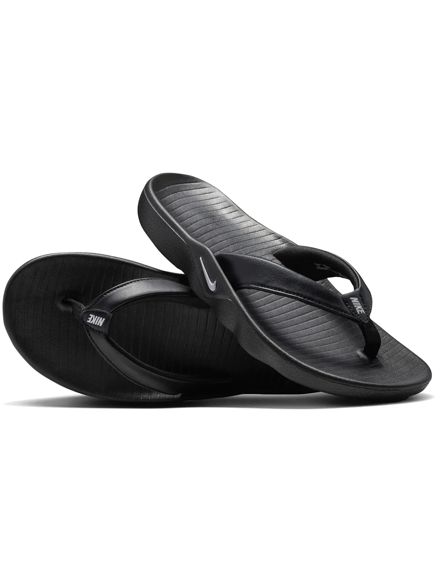 Женские шлепанцы Nike Marina Flip Flop — изображение 1 из 1, черный/белый
