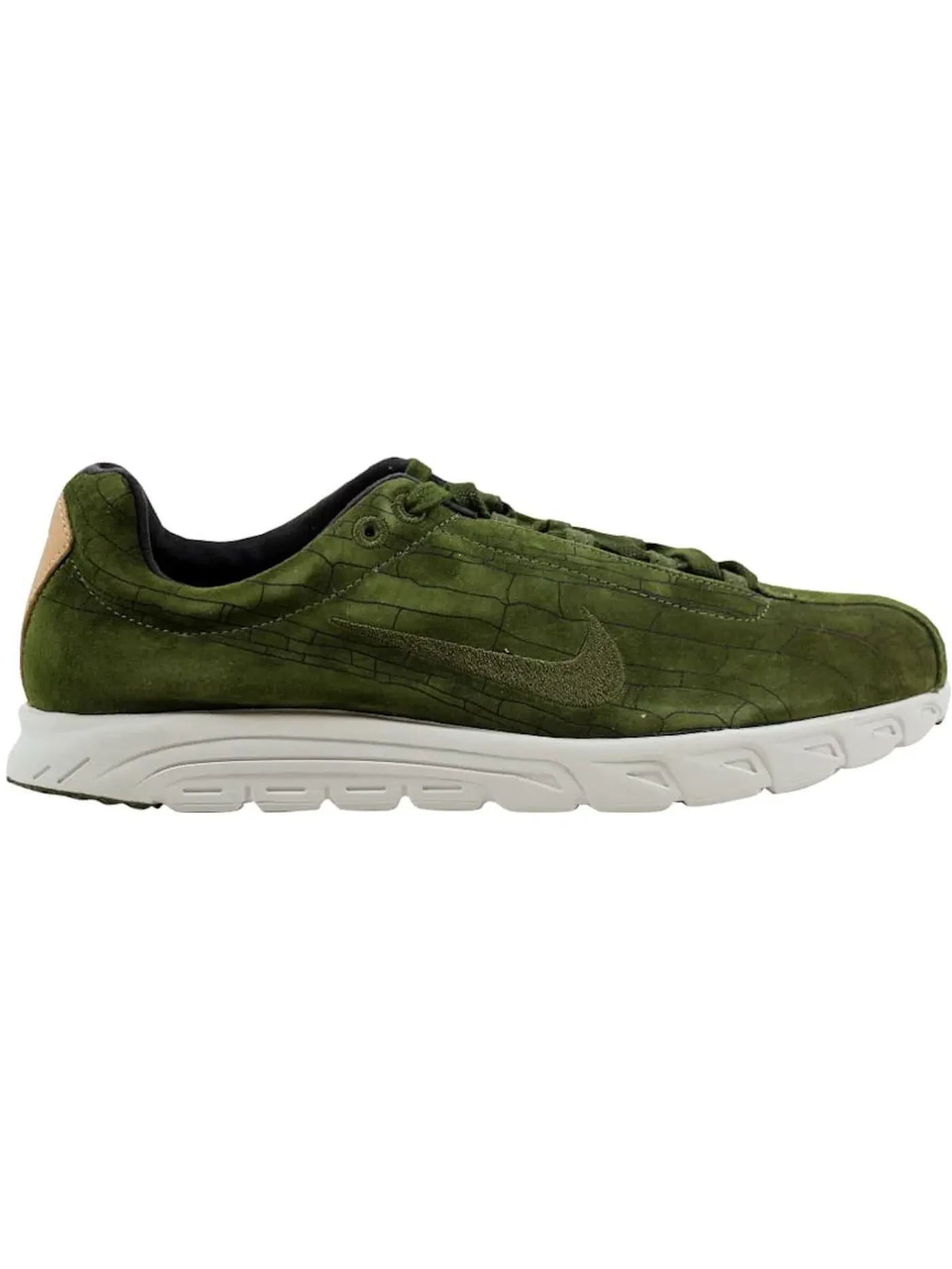 Мужские кроссовки Lifestyle Nike Mayfly Leather Premium — изображение 1 из 1, зеленый/зеленый