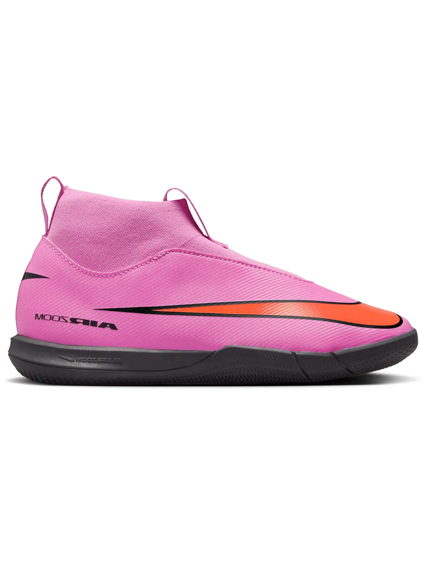 Детские кроссовки для активного отдыха с принтом Nike Mercurial Superfly 10 Academy IC — изображение 1 из 1, черный