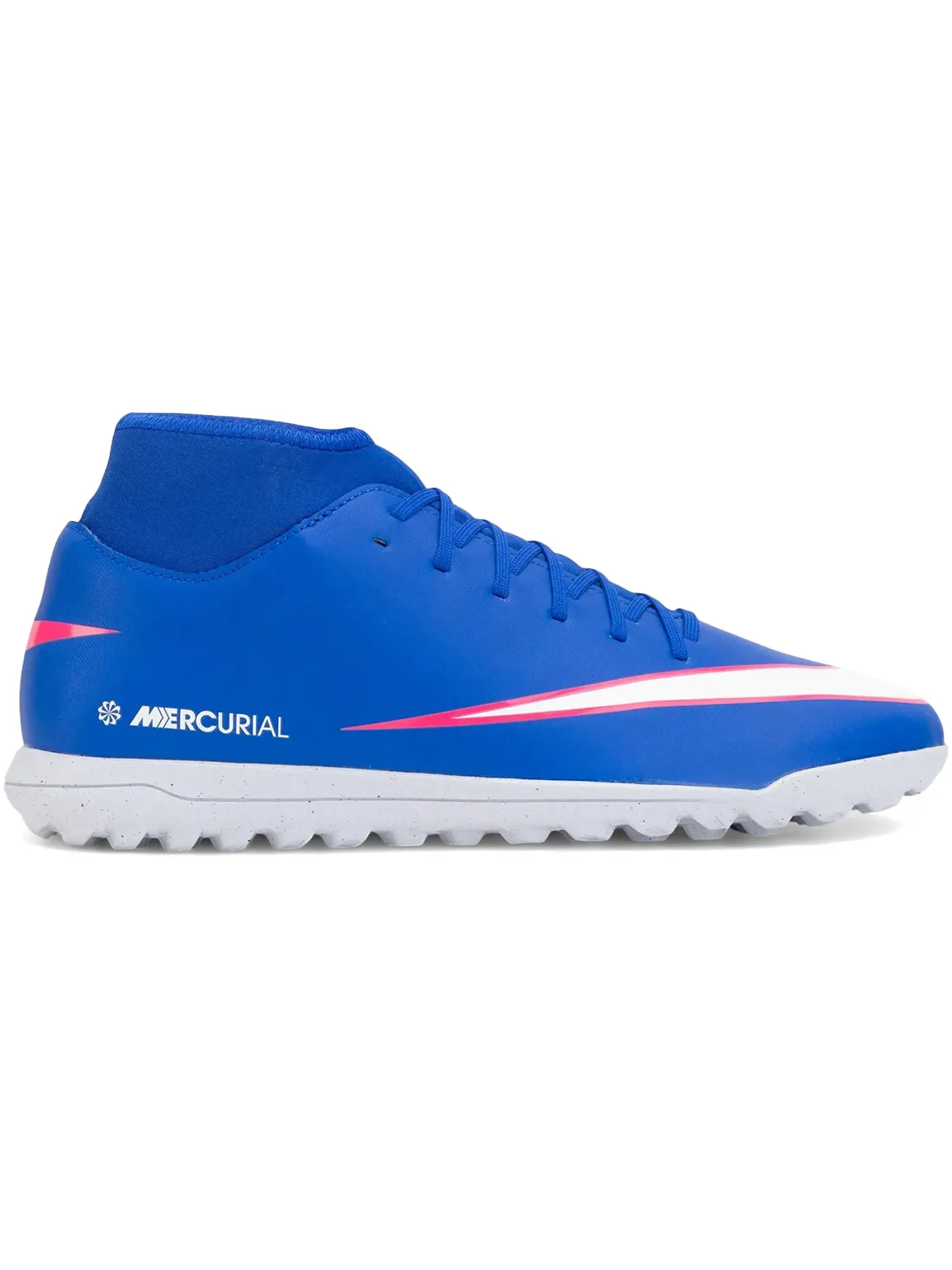 Мужские кроссовки для футбола Attack Pack Nike Mercurial Superfly 10 Club TF — изображение 1 из 1, синий/белый