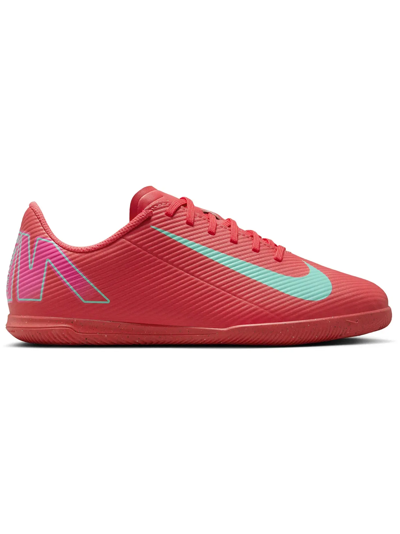 Детские кроссовки для мальчиков с принтом Nike Mercurial Vapor 16 Club IC Mad Energy Pack Nike — изображение 1 из 1, зеленый