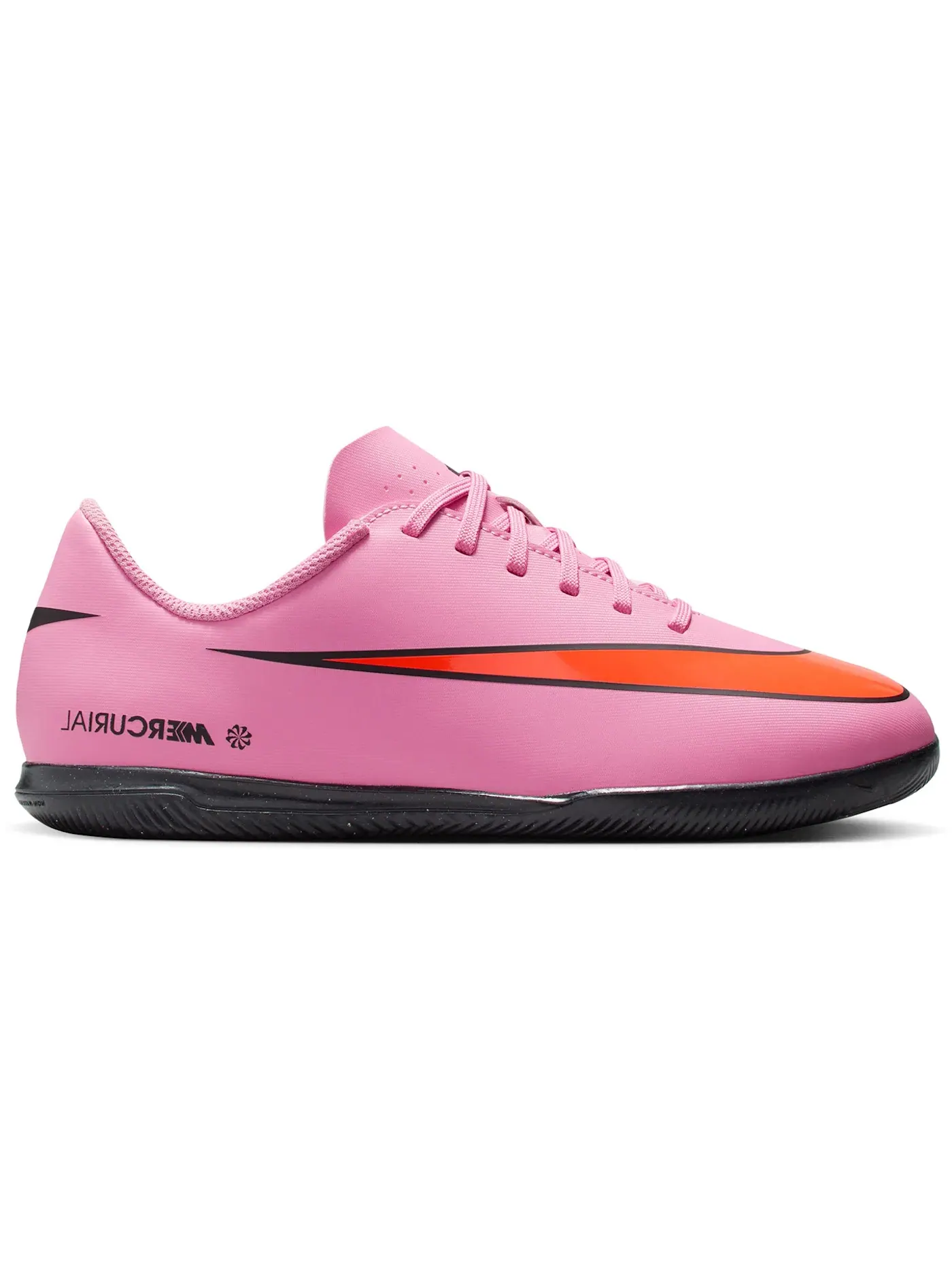 Детские кроссовки с длинным шнурованием Nike Mercurial Vapor 16 Club IC — изображение 1 из 1, черный