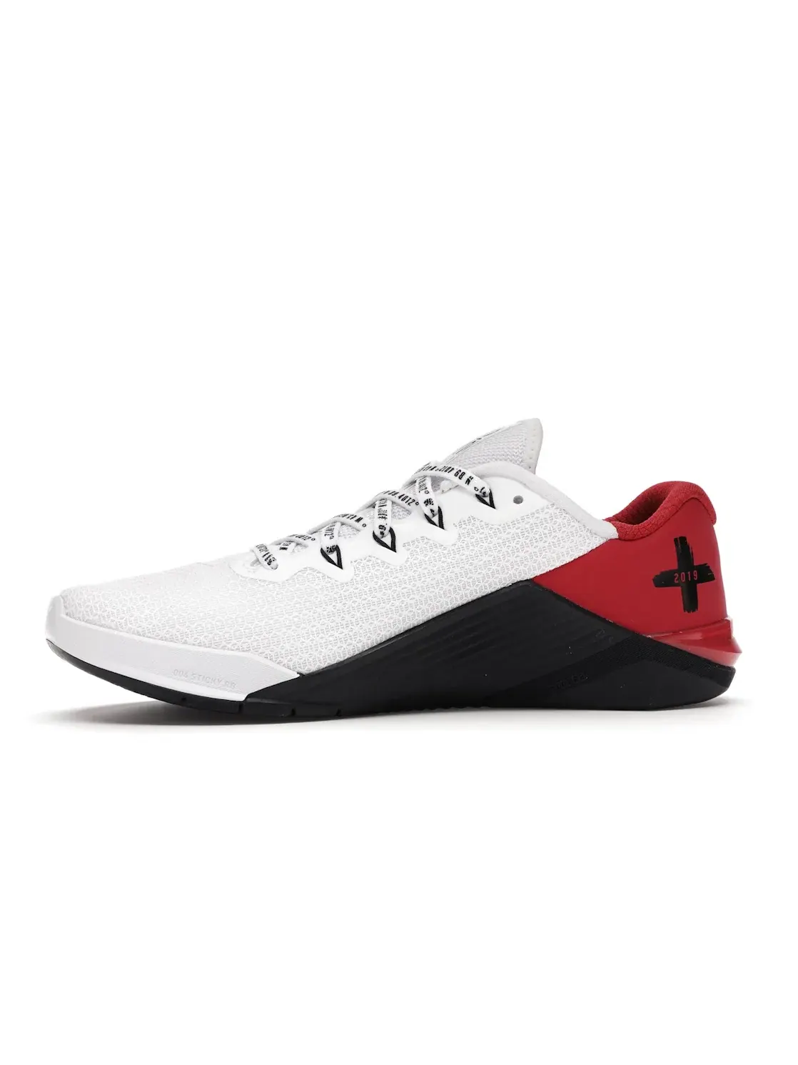 Мужские кроссовки для тренировок Nike Metcon 5+ Banned — изображение 3 из 4, белый/черный/красный