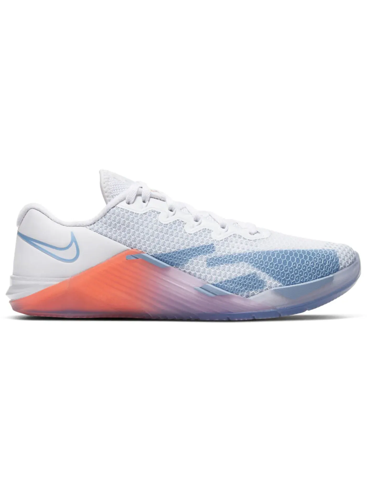 Женские кроссовки для тренировок Nike Metcon 5 Premium — изображение 1 из 1, белый розовый синий