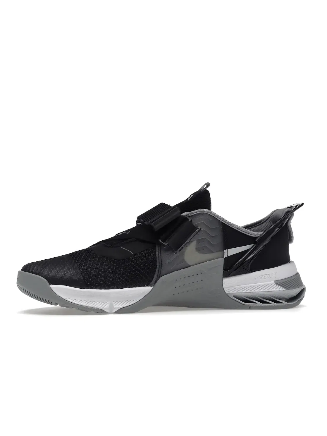 Мужские кроссовки для фитнеса Nike Metcon 7 FlyEase — изображение 3 из 4, черный/платиновый