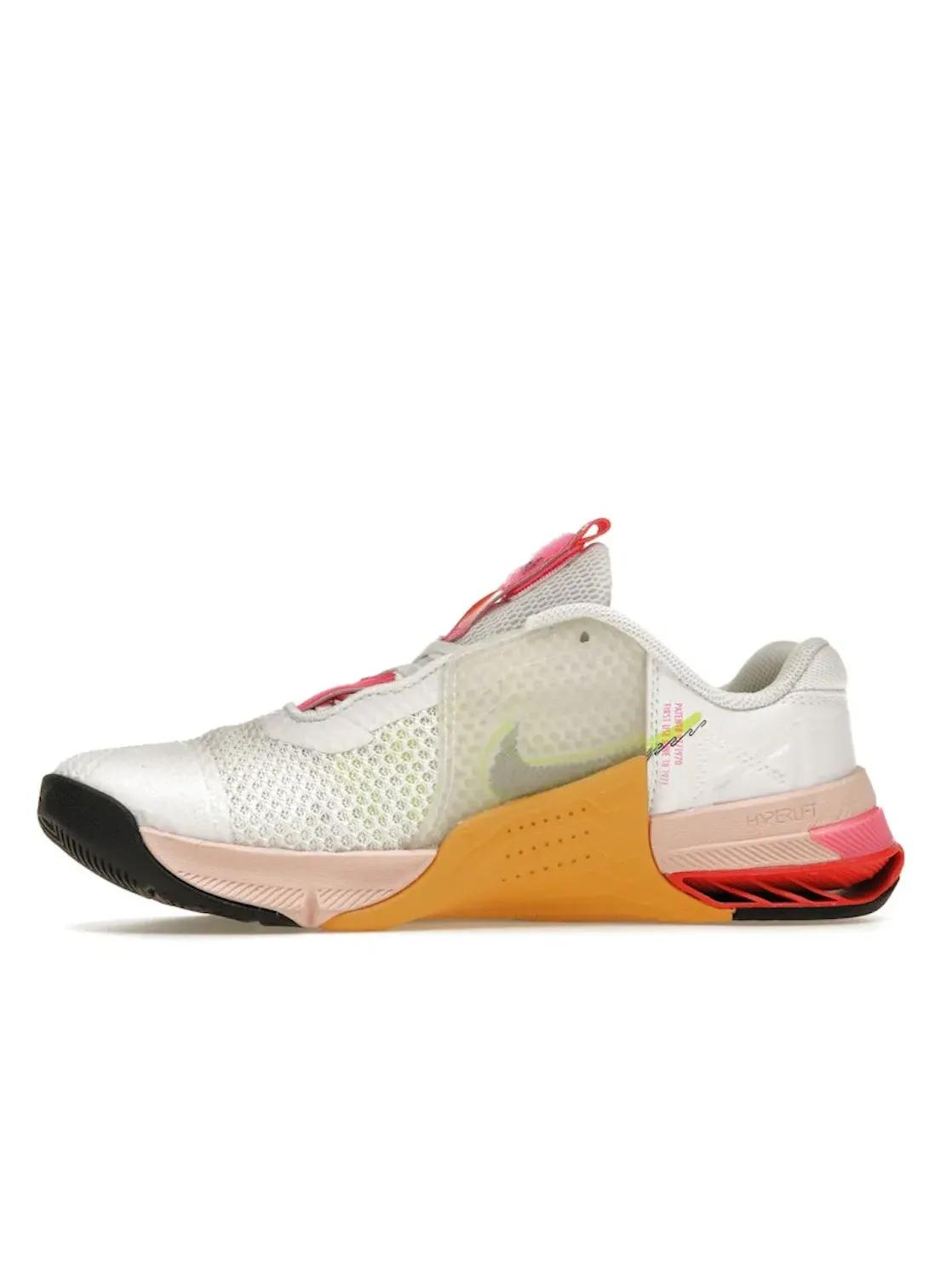 Женские кроссовки для тренировок Nike Metcon 7 X — изображение 3 из 4, белый//яркий/черный