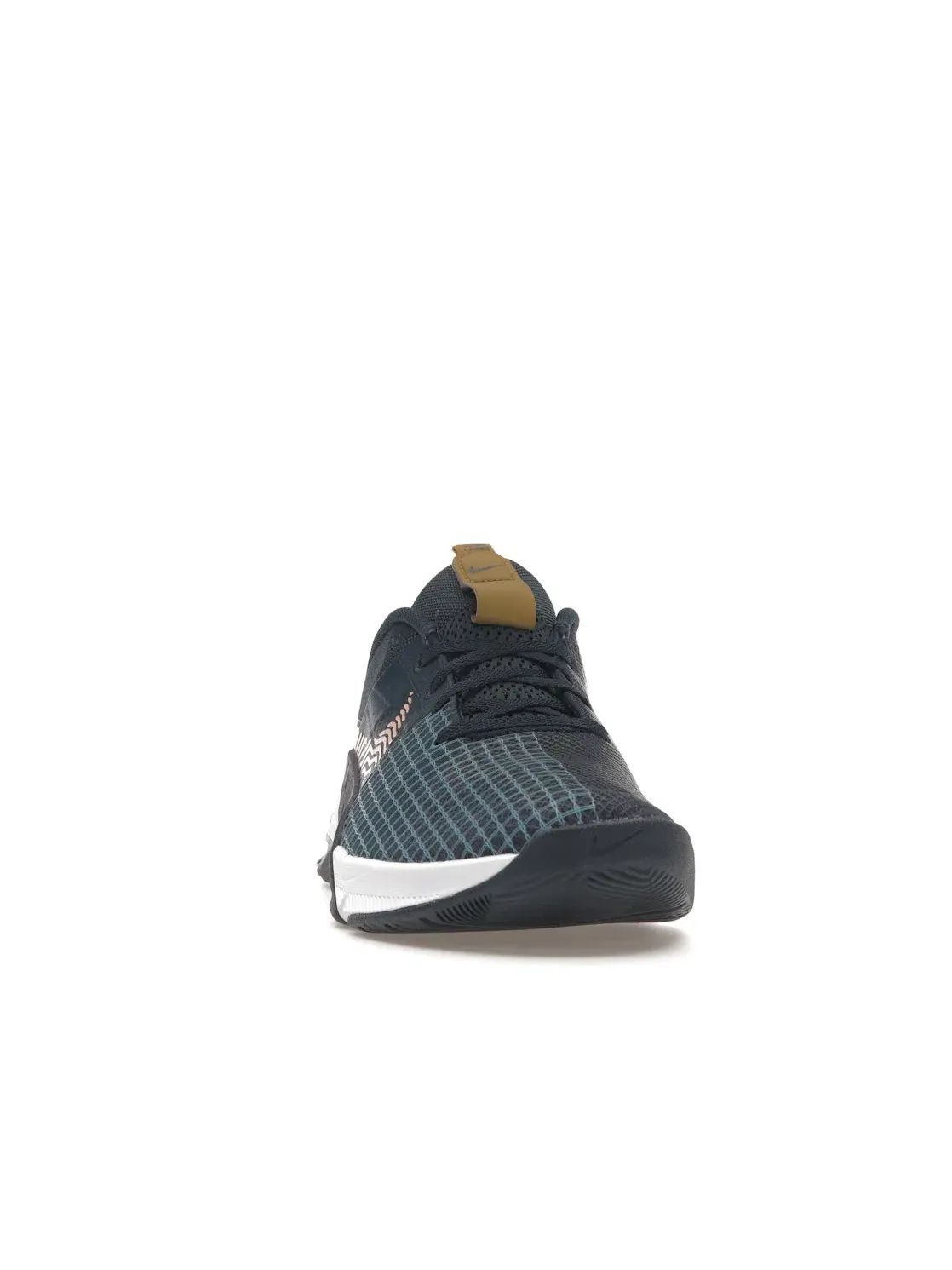 Мужские кроссовки с плоской подошвой Nike Metcon 8 — изображение 2 из 4, темно-синий///оранжевый