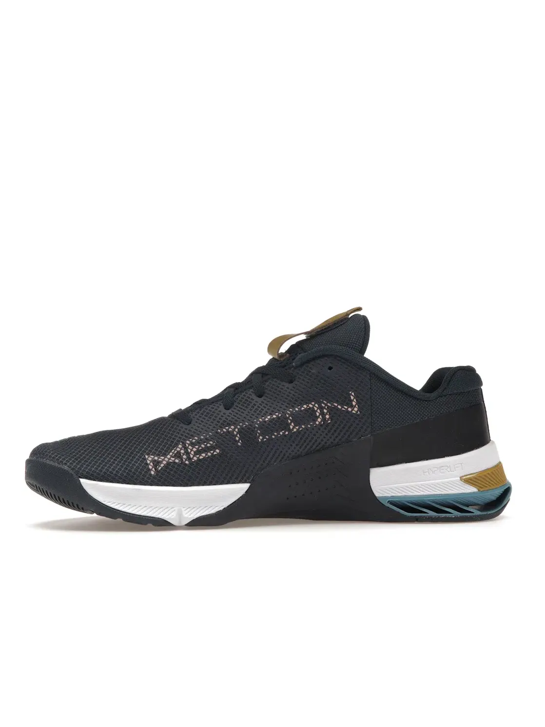 Мужские кроссовки с плоской подошвой Nike Metcon 8 — изображение 3 из 4, темно-синий///оранжевый