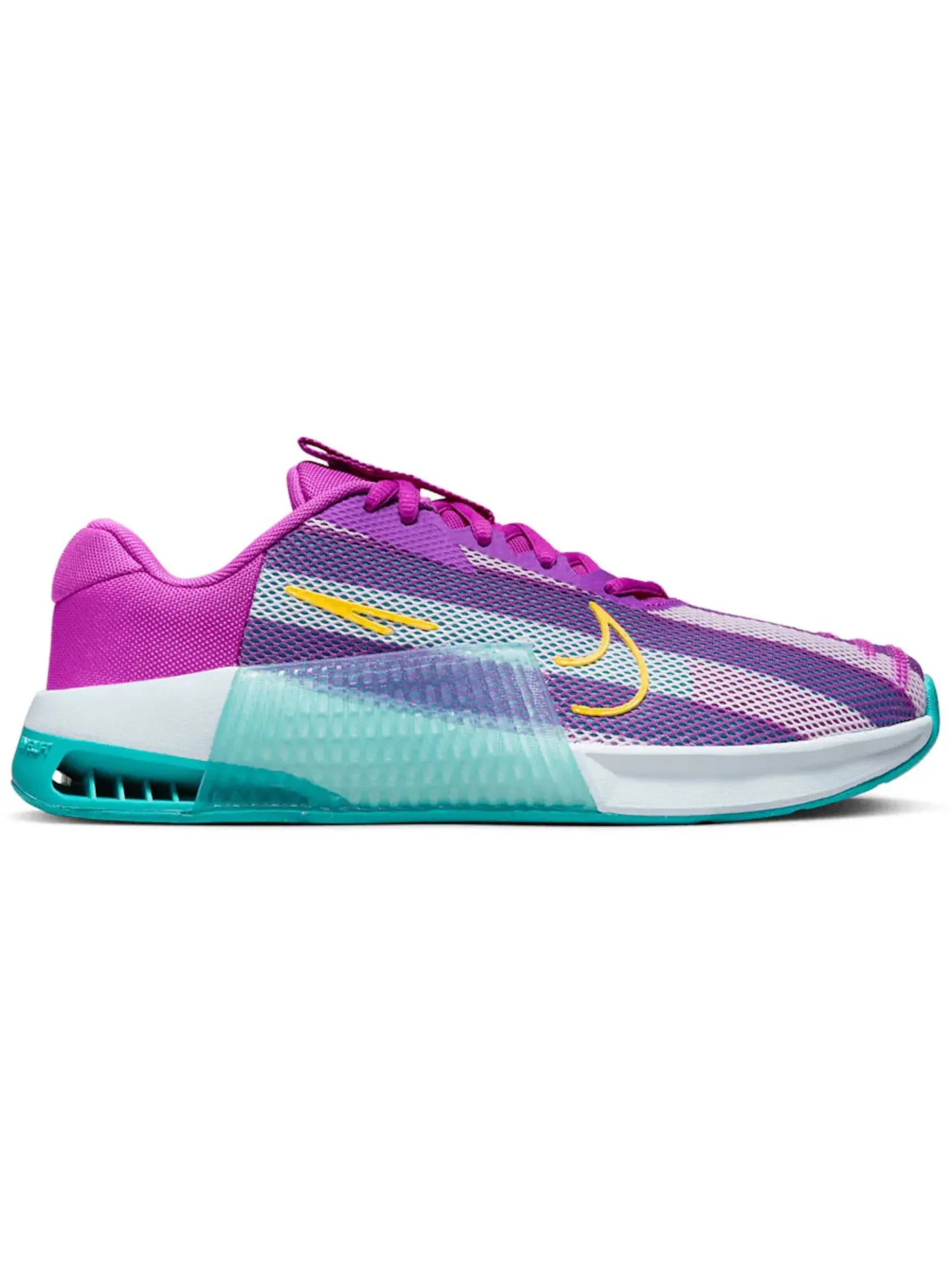 Женские кроссовки для тренировок Nike Metcon 9 AMP — изображение 1 из 1, фиолетовый///оранжевый