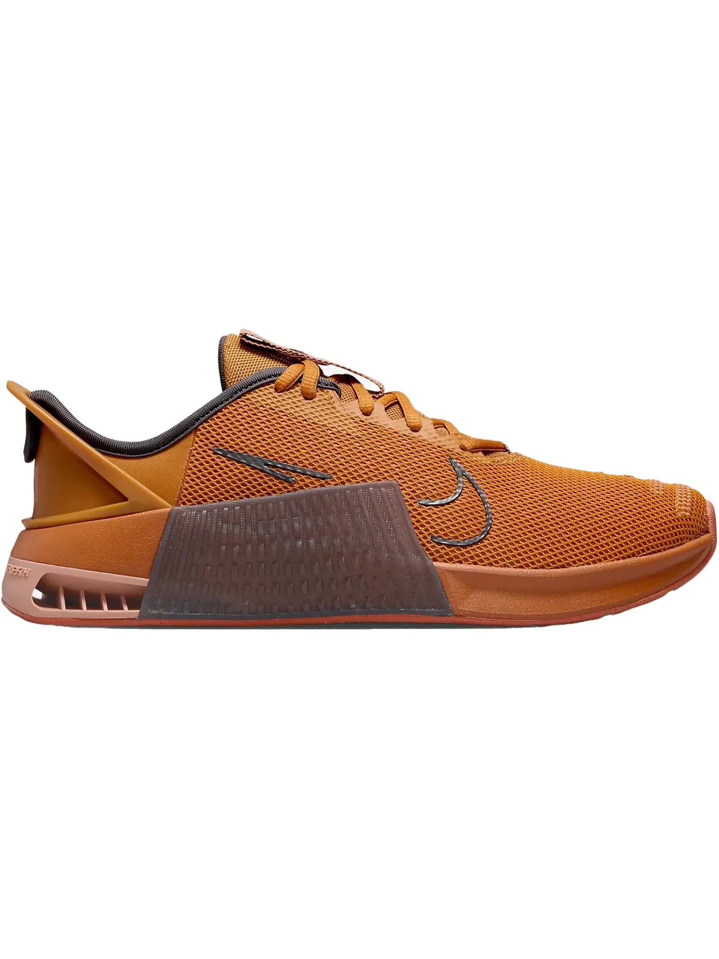 Мужские кроссовки для тренировок Nike Metcon 9 Flyease Nike — изображение 1 из 1, коричневый/оранжевый