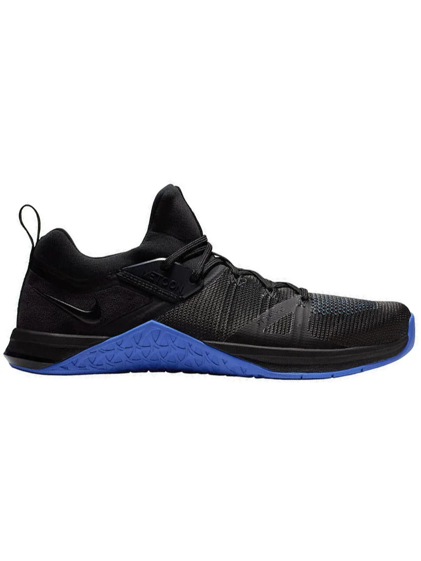 Мужские кроссовки для фитнеса Nike Metcon Flyknit 3 — изображение 1 из 1, черный/синий