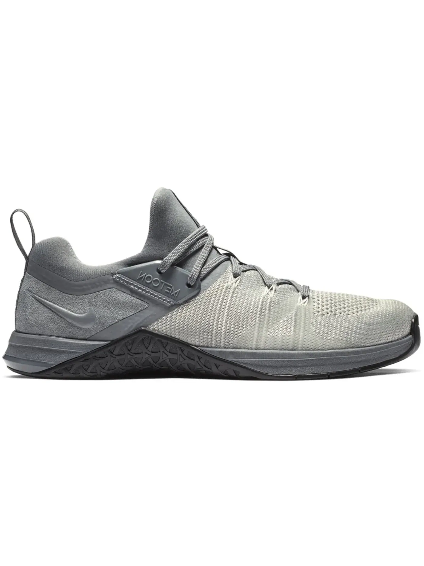 Мужские кроссовки для тренировок Nike Metcon Flyknit 3 — изображение 1 из 1, серый/черный