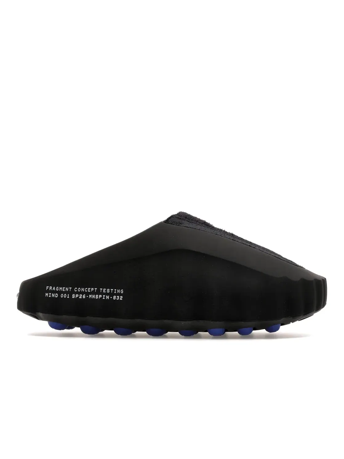 Мужские шлепанцы Fragment Black Nike — изображение 1 из 4, черный/черный