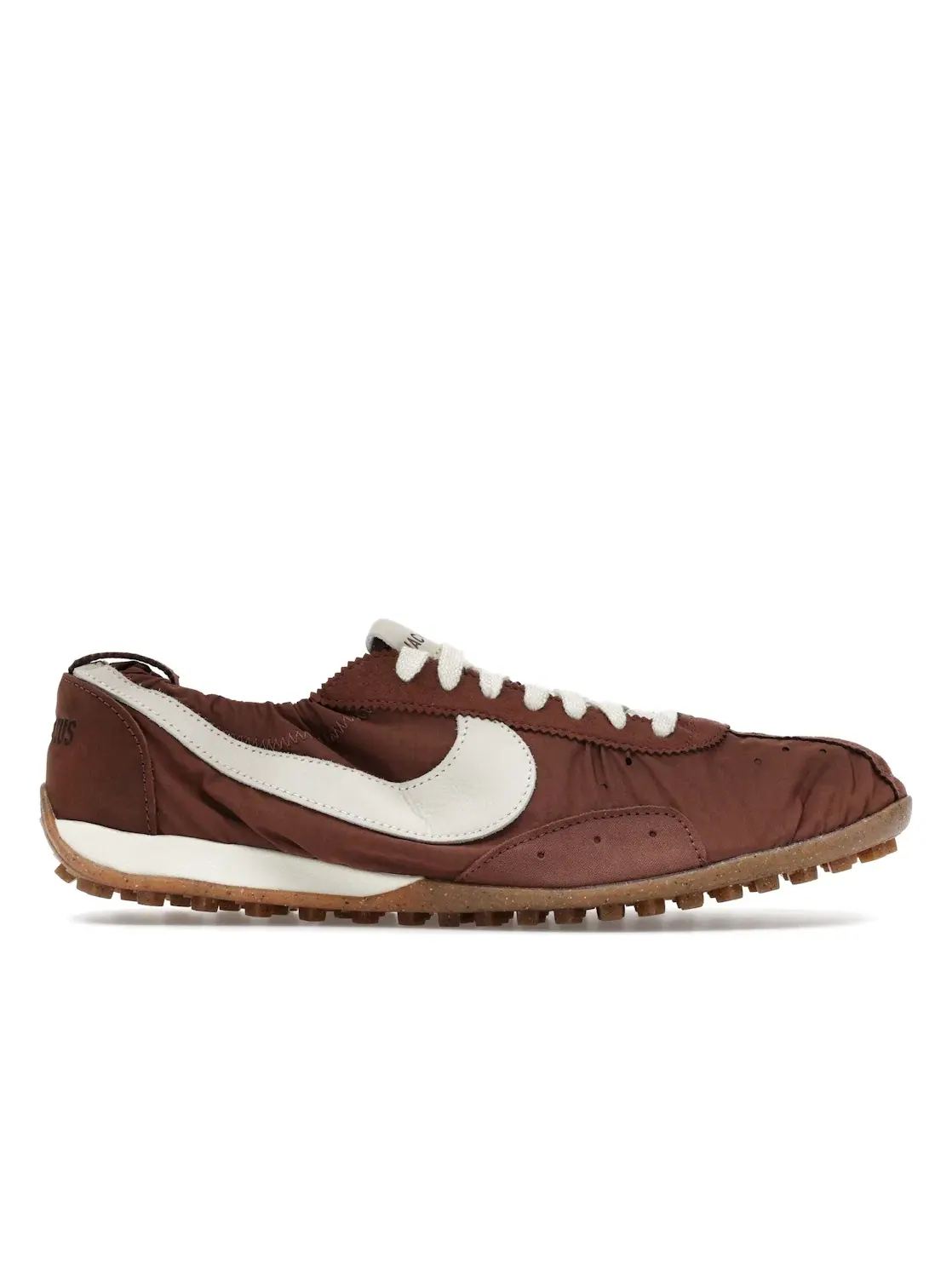 Женские кроссовки с замшевыми акцентами Nike Moon Shoe SP Jacquemus Fauna Brown — изображение 1 из 4, коричневый//желтый