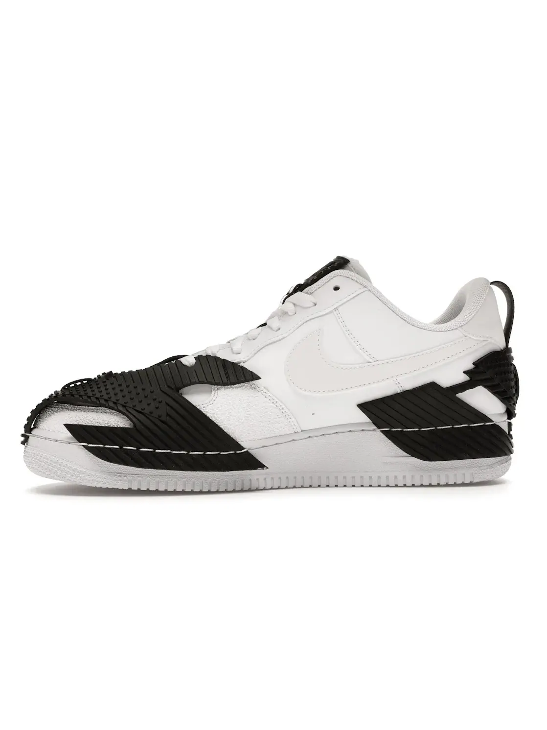 Мужские кроссовки с усиленными накладками Nike NDSTRKT Air Force 1 Nike — изображение 3 из 4, белый/белый-черный