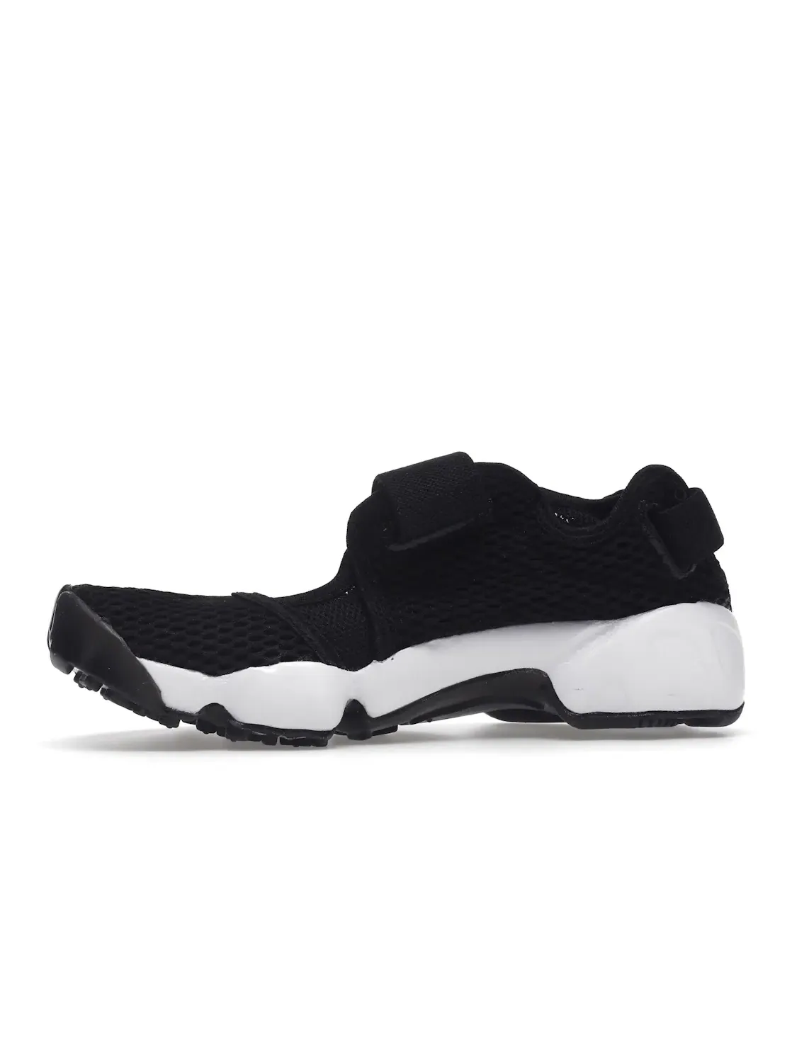 Женские кроссовки с разрезным носком Nike Air Rift Breathe — изображение 3 из 4, черный/серый-белый