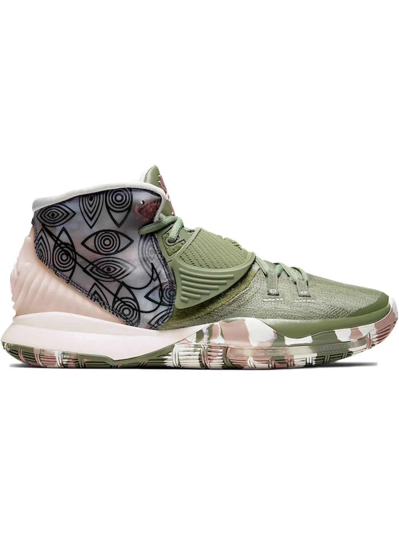 Мужские кроссовки для баскетбола Кири 6 Preheat Collection Shanghai Nike — изображение 1 из 1, мульти-мульти