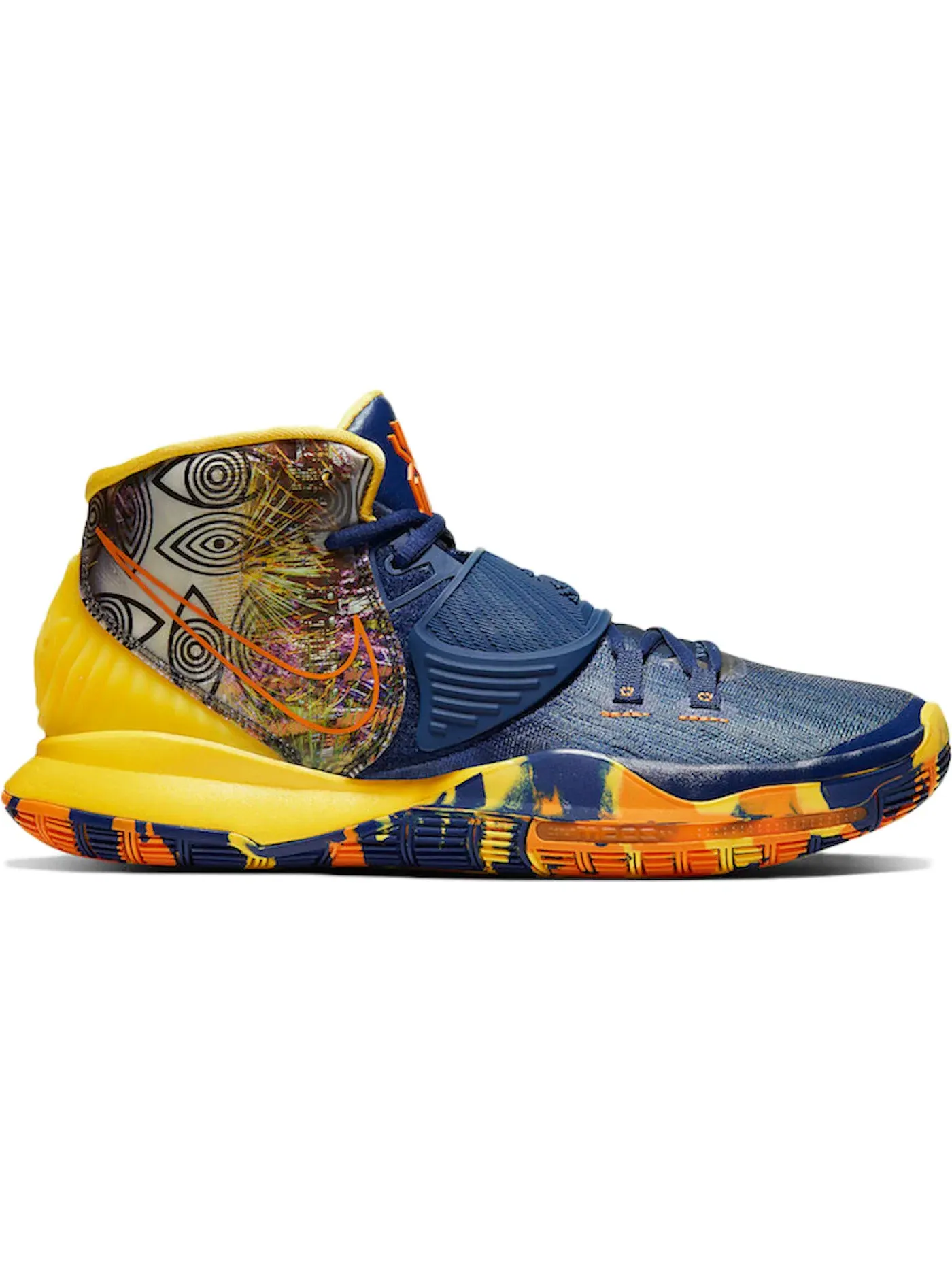 Мужские кроссовки для баскетбола Nike Kyrie 6 Preheat Collection Taipei — изображение 1 из 1, мульти-/мульти