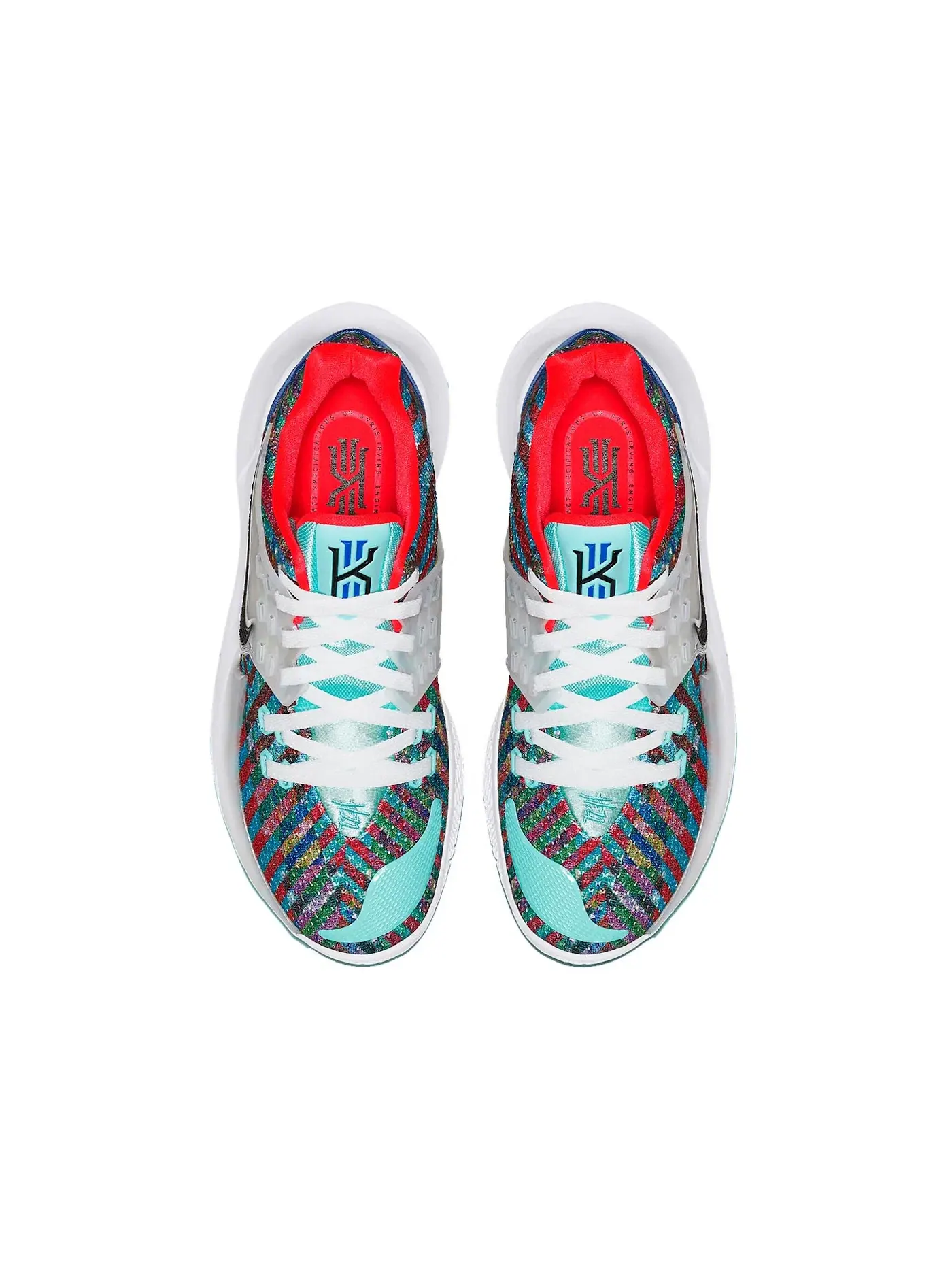 Мужские баскетбольные кроссовки с многоцветным дизайном Nike Kyrie Low 2 — изображение 3 из 3
