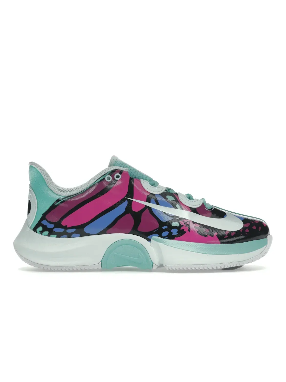 Женские кроссовки для тенниса Nike Court Air Zoom GP Turbo — изображение 1 из 4, голубой/мульти