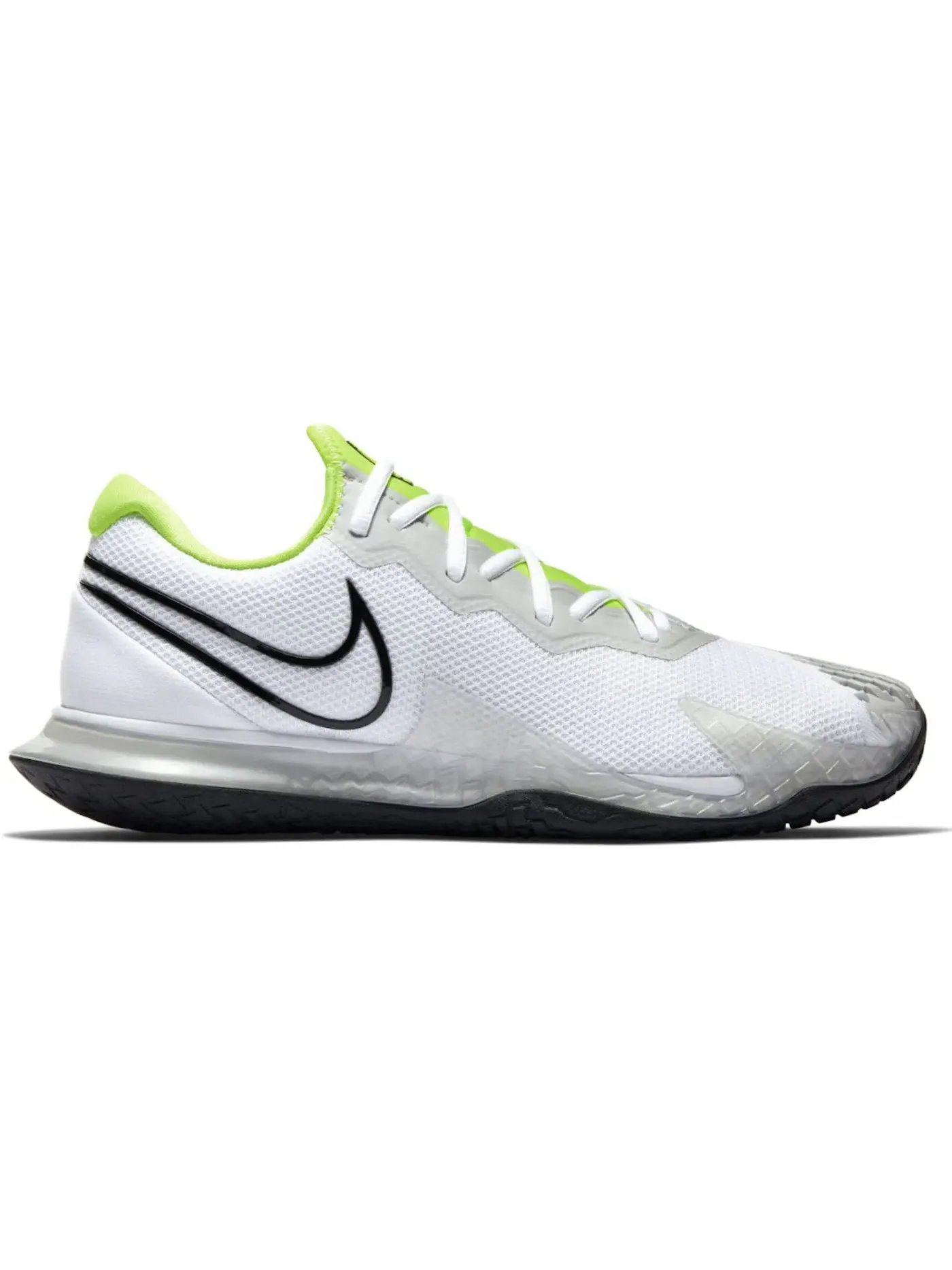 Мужские кроссовки для тенниса Nike Court Air Zoom Vapor Cage 4 — изображение 1 из 1, белый//платиновый/черный