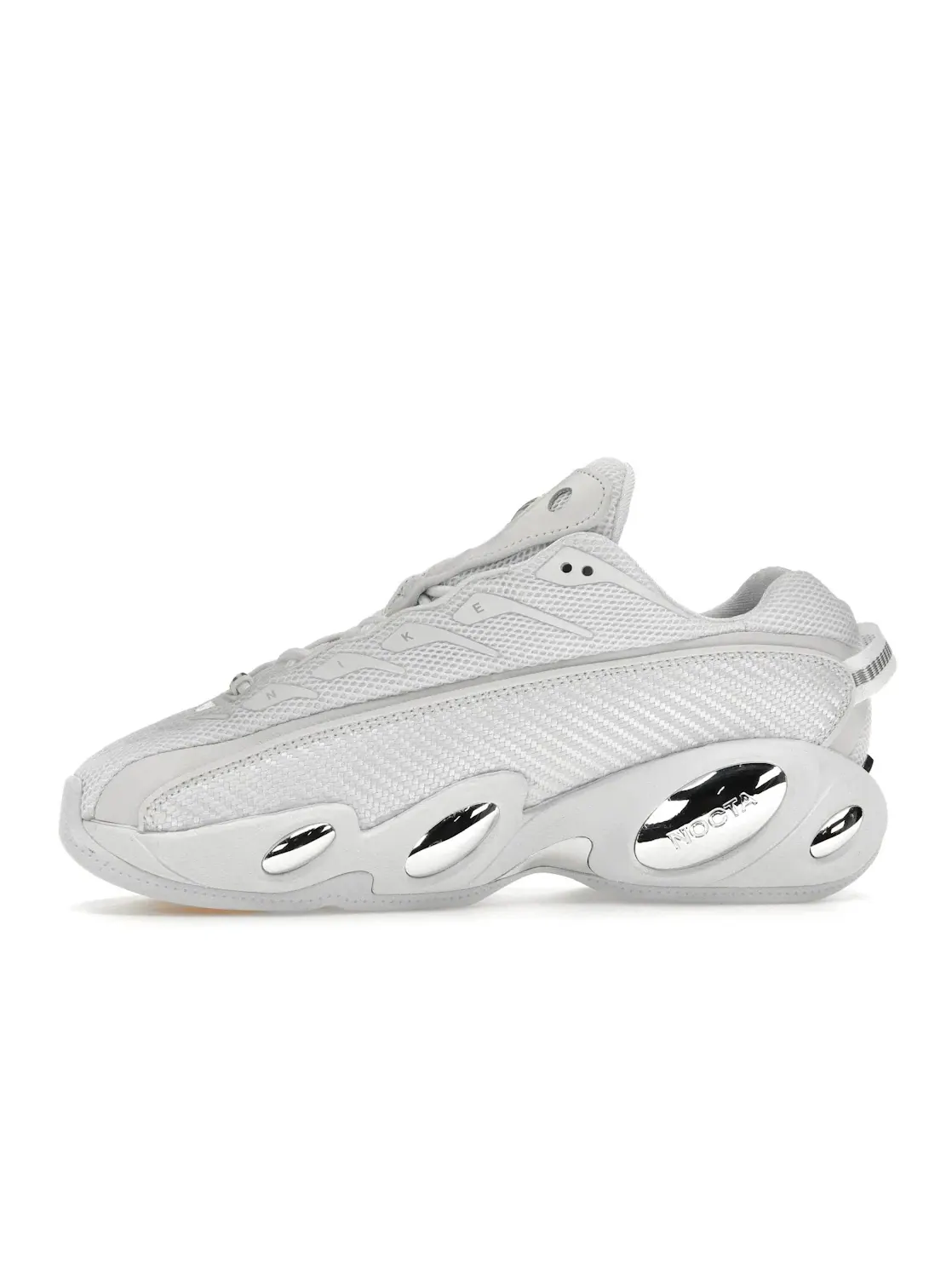 Мужские кроссовки Lifestyle Nike NOCTA Glide — изображение 3 из 4, белый//золотистый