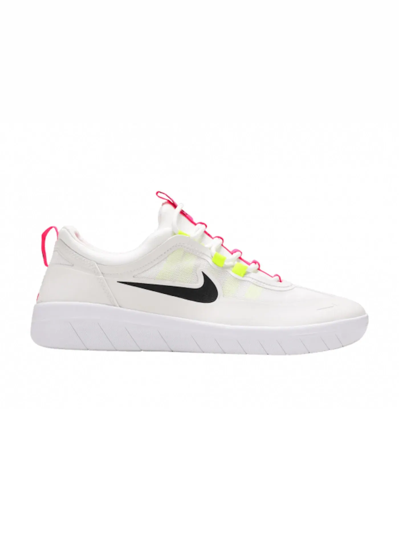 Мужские кроссовки для скейтбординга Nike Nyjah Free 2 SB Nike — изображение 1 из 1, белый//розовый