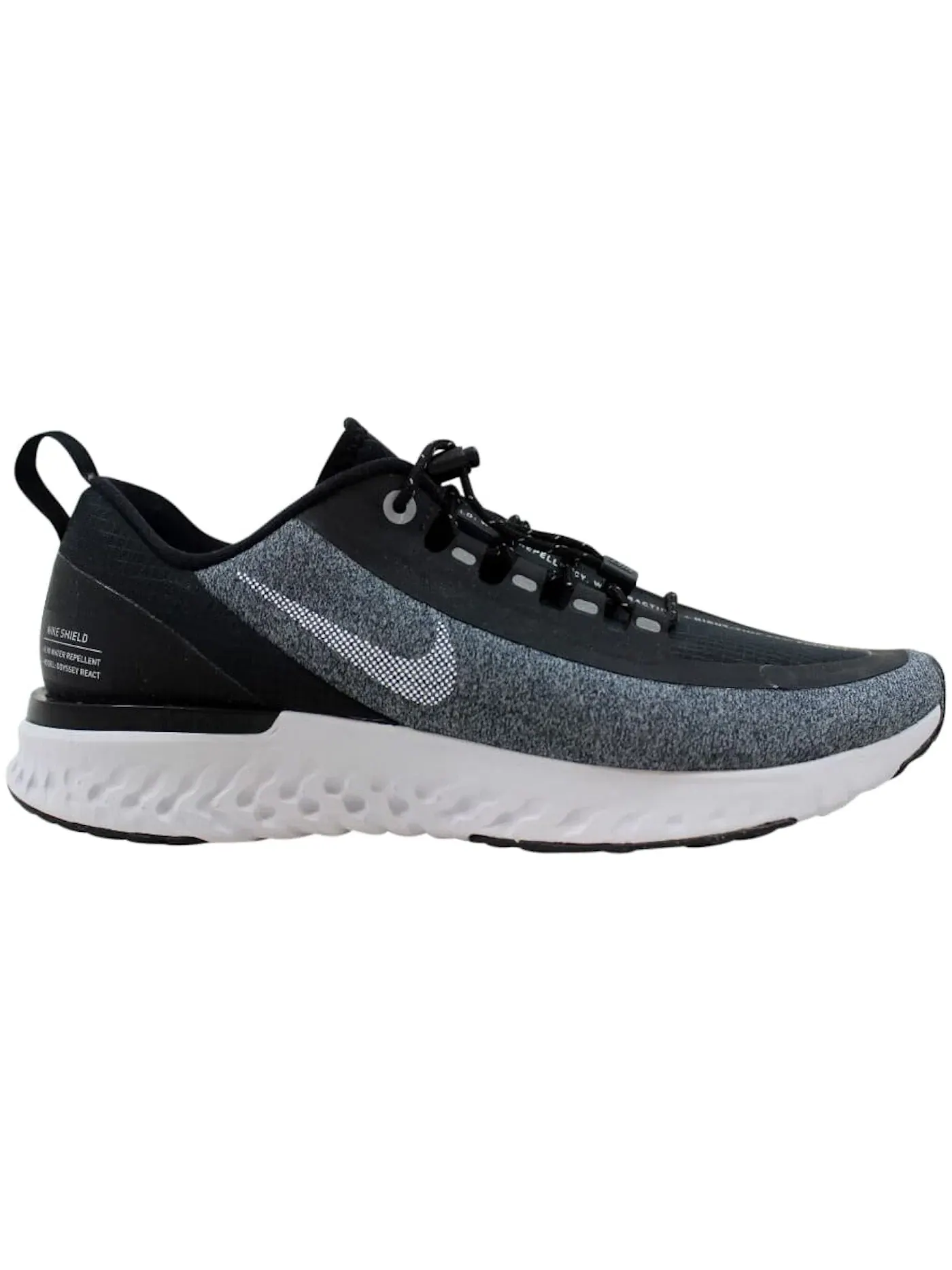 Женские кроссовки Lifestyle Nike Odyssey React Shield — изображение 1 из 1, черный/белый серый