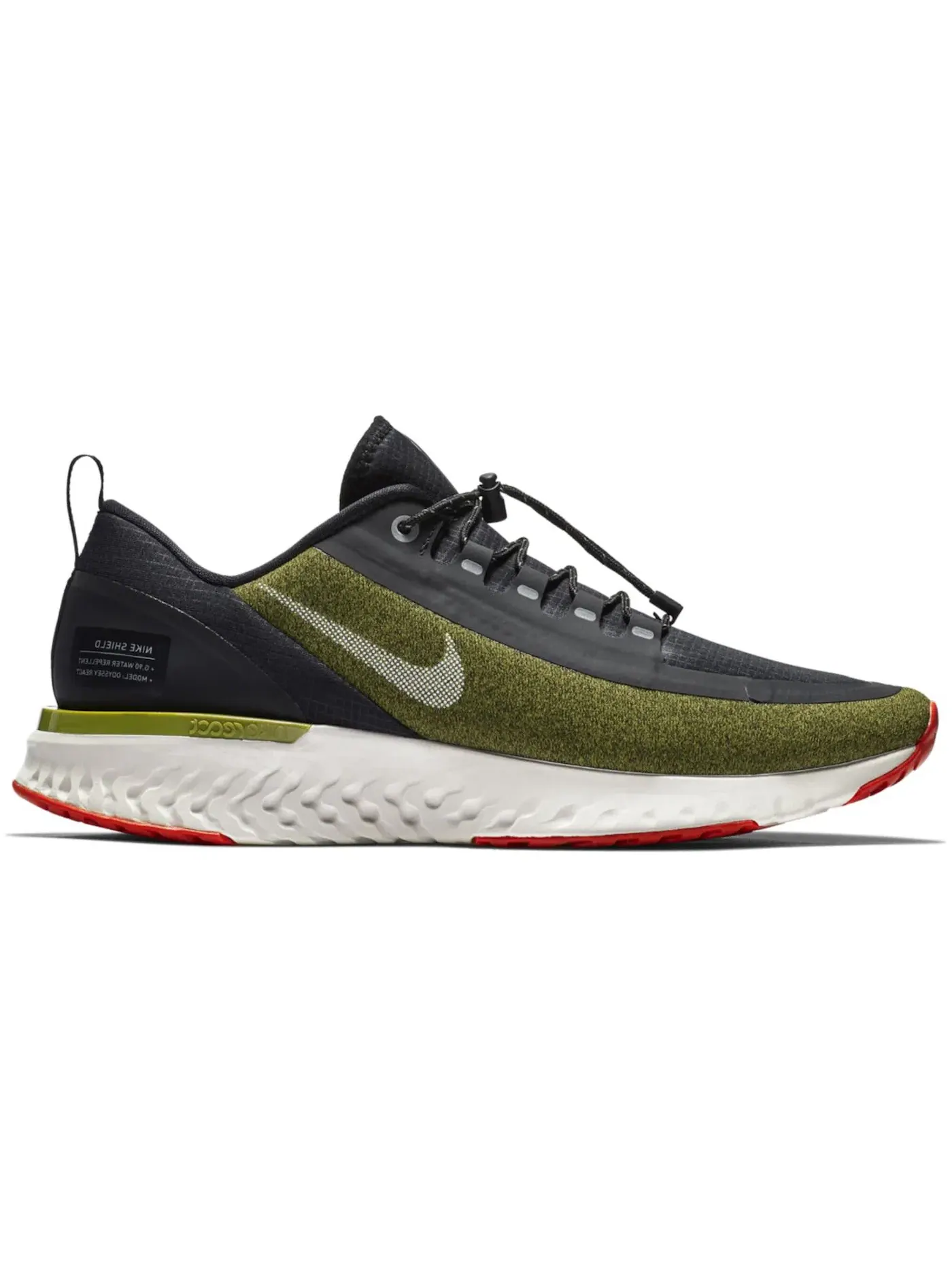 Мужские кроссовки с технологией React Shield Nike Odyssey React Shield — изображение 1 из 1, оливковый/серебристый