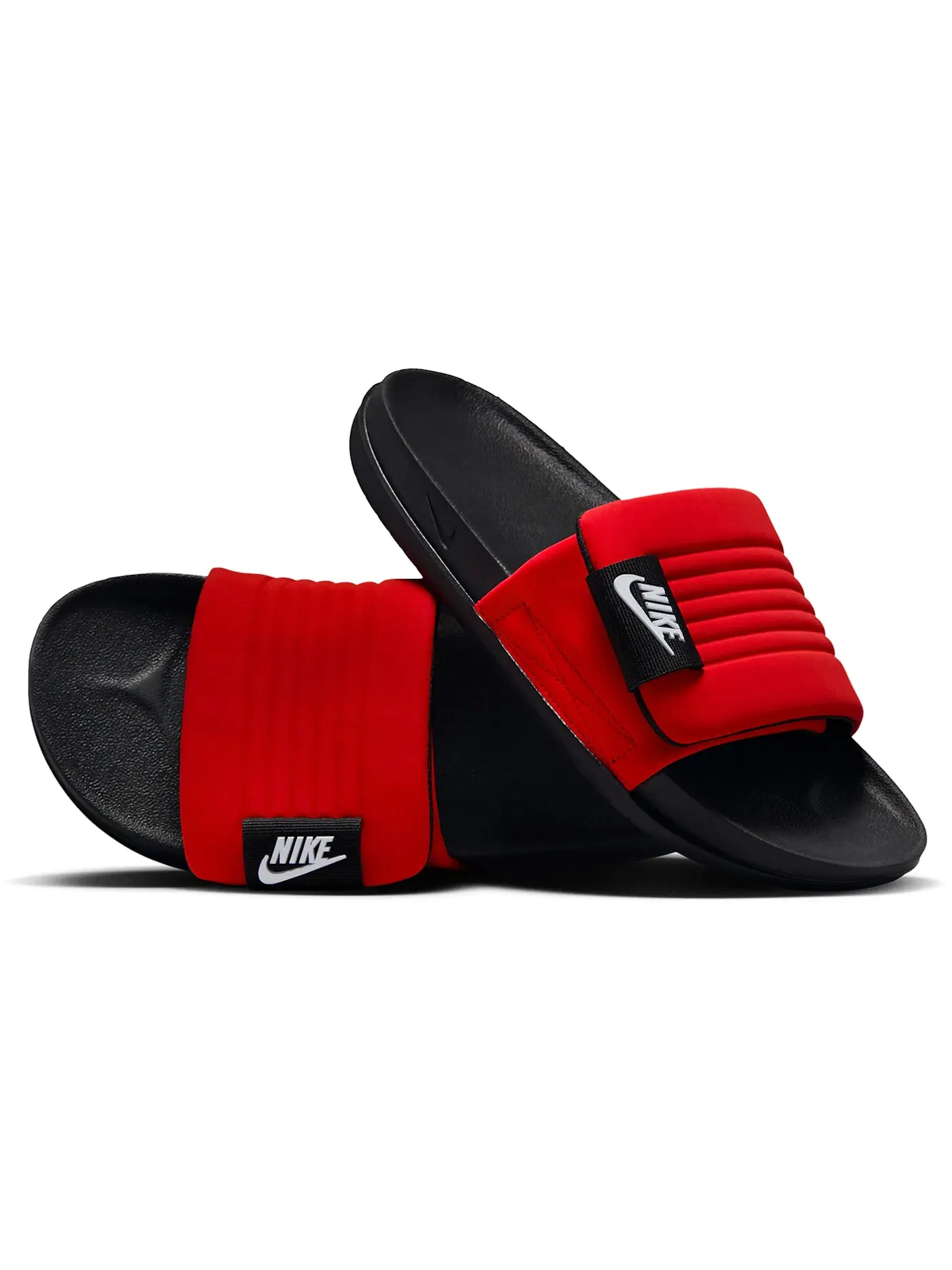 Мужские шлепанцы Nike Offcourt Adjust Slide — изображение 1 из 1, красный/черный/белый