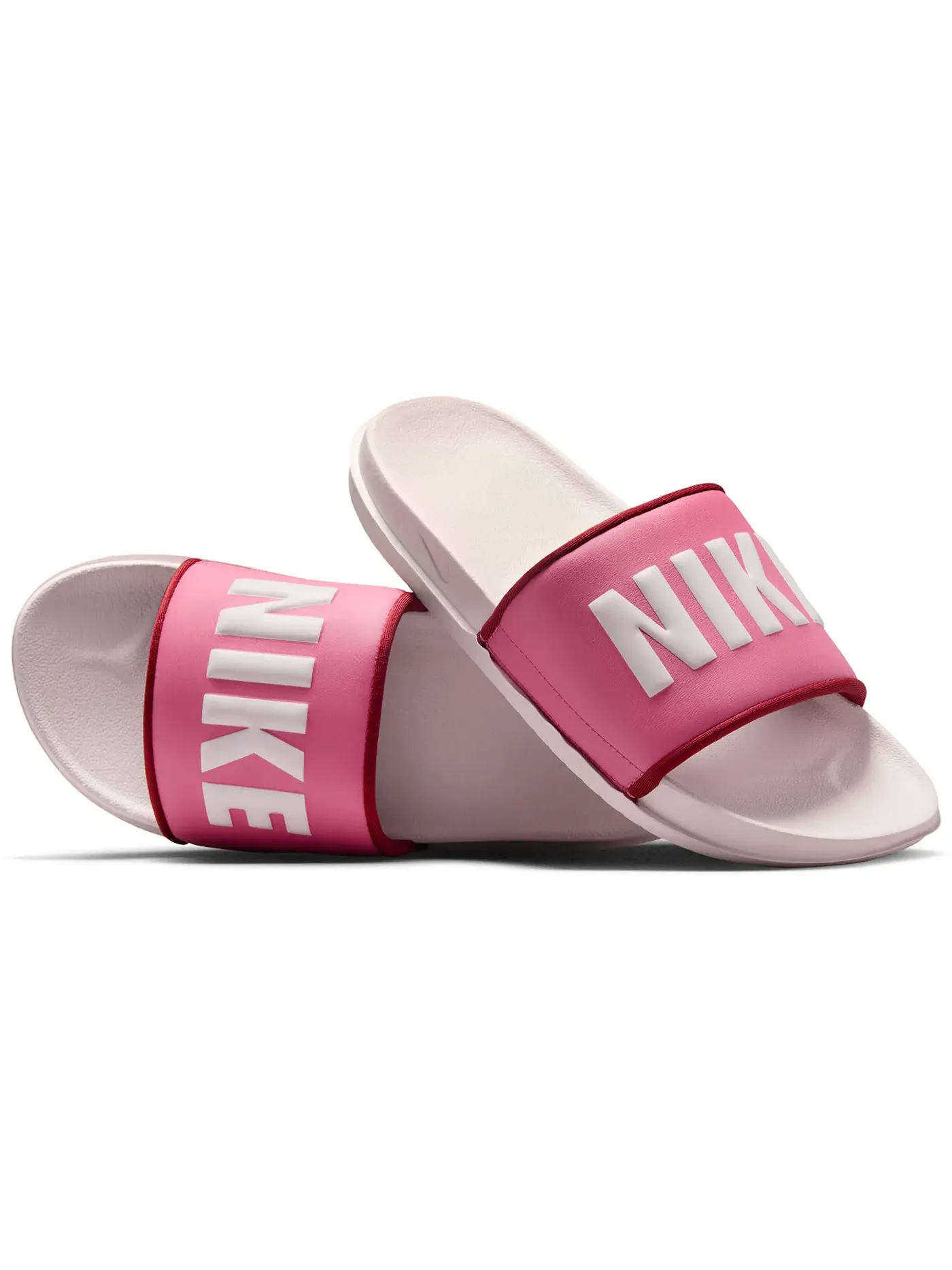 Женские шлепанцы Nike Offcourt Slide — изображение 1 из 1, красный/розовый