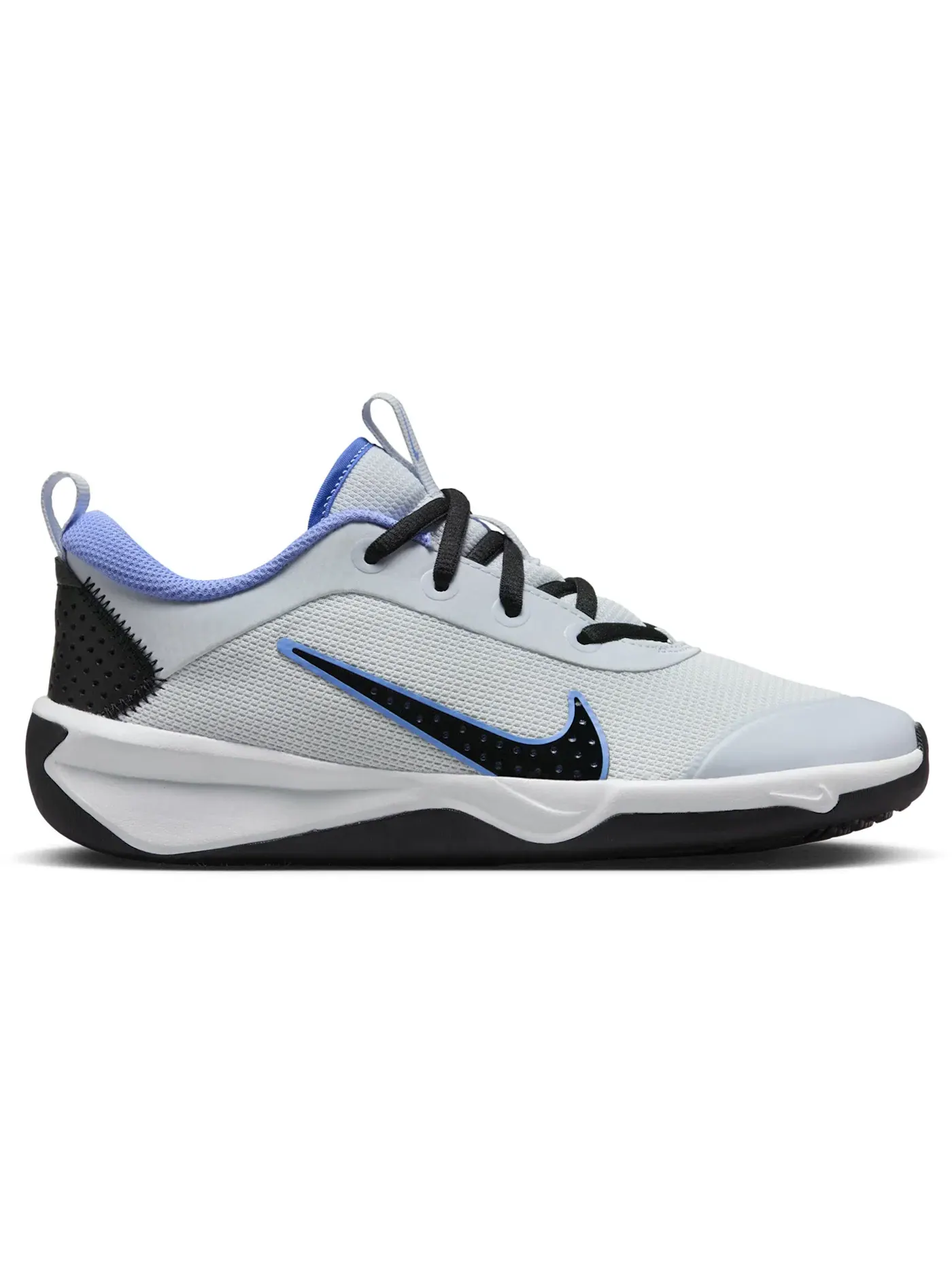 Детские кроссовки Lifestyle Nike Omni Multi-Court — изображение 1 из 1, серый/черный/синий