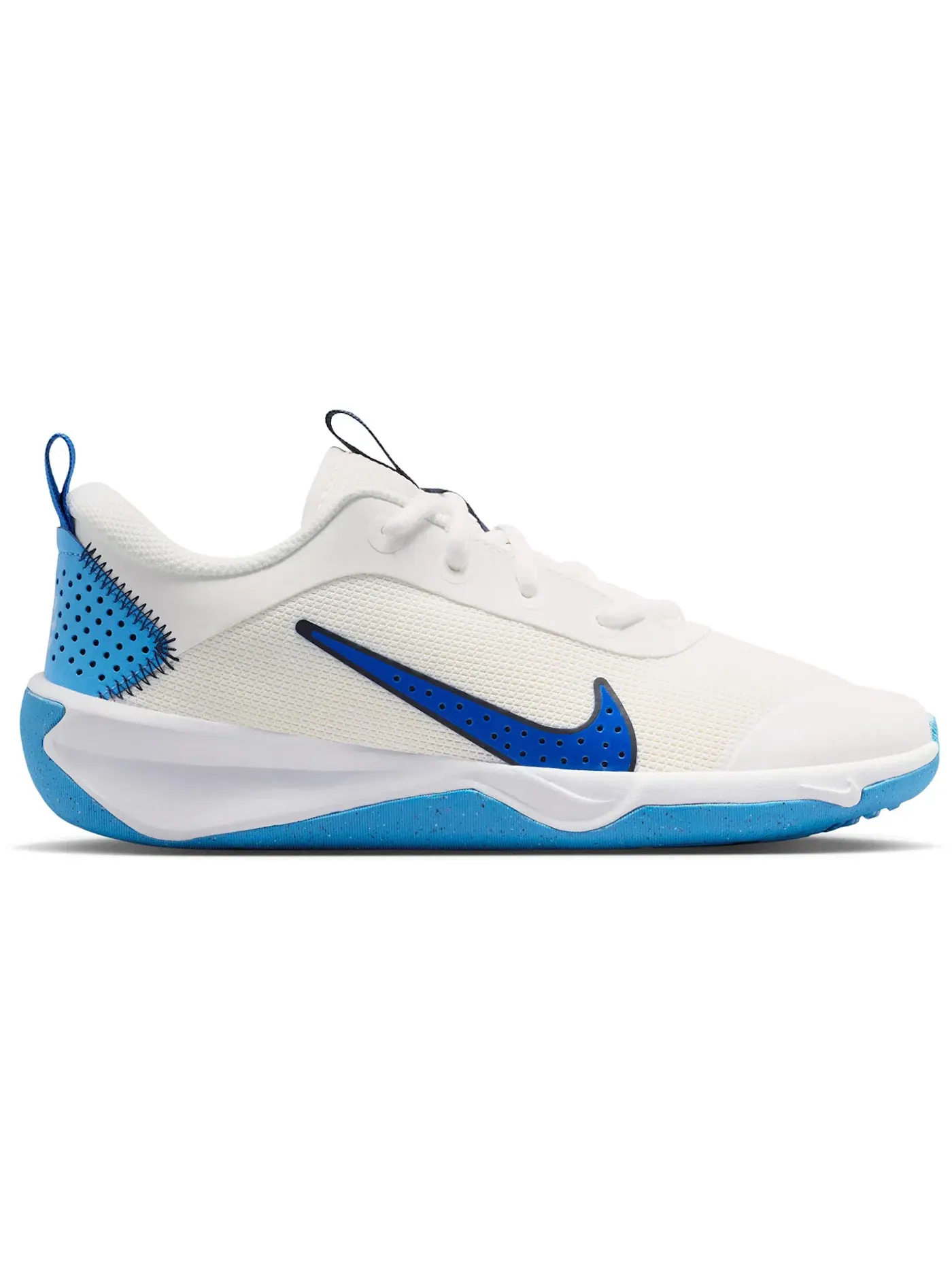 Детские кроссовки Lifestyle Nike Omni Multi-Court — изображение 1 из 1, белый темно-синий синий