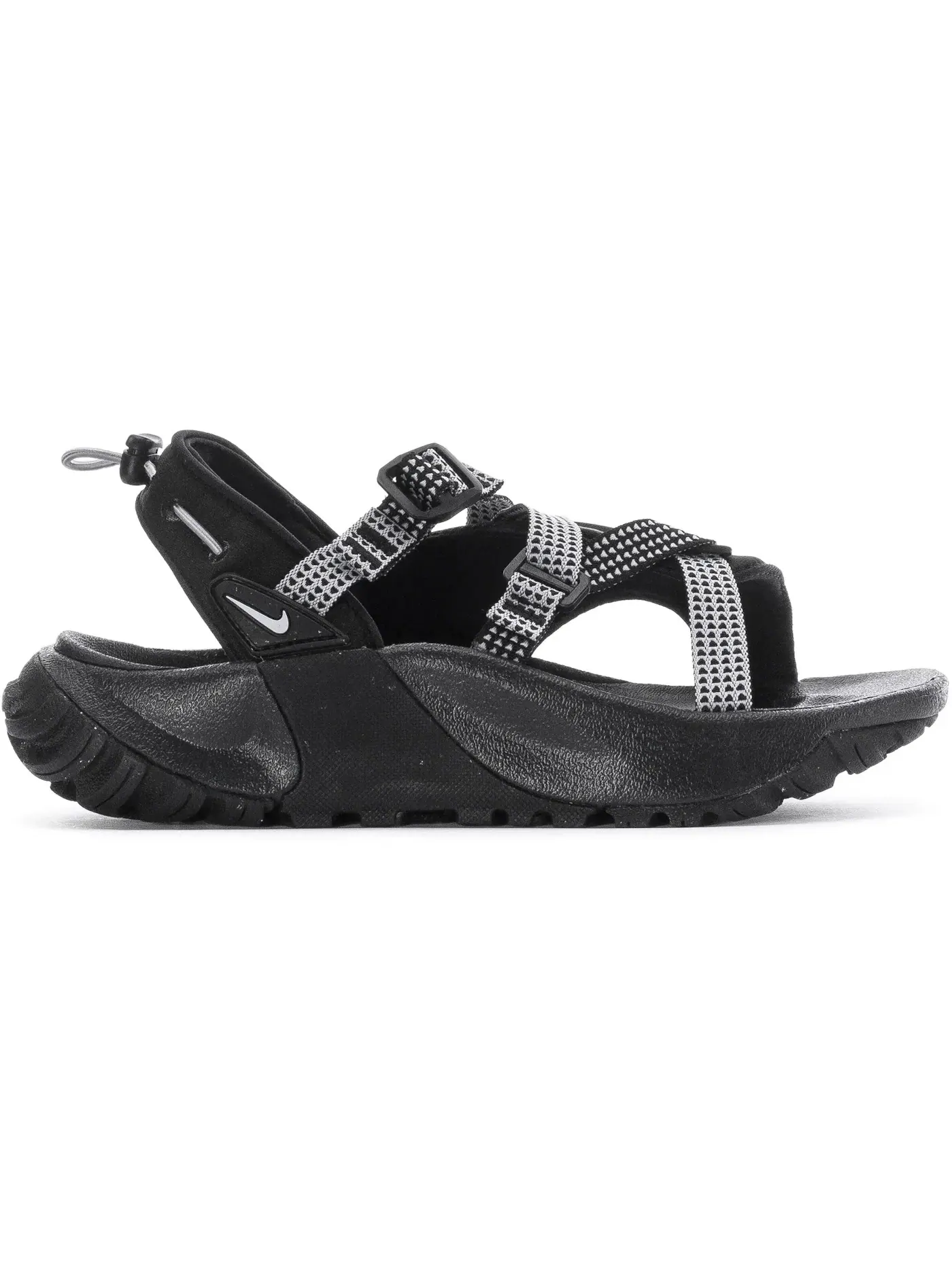 Женские сандалии Nike Oneonta — изображение 1 из 1, черный/платиновый/серый