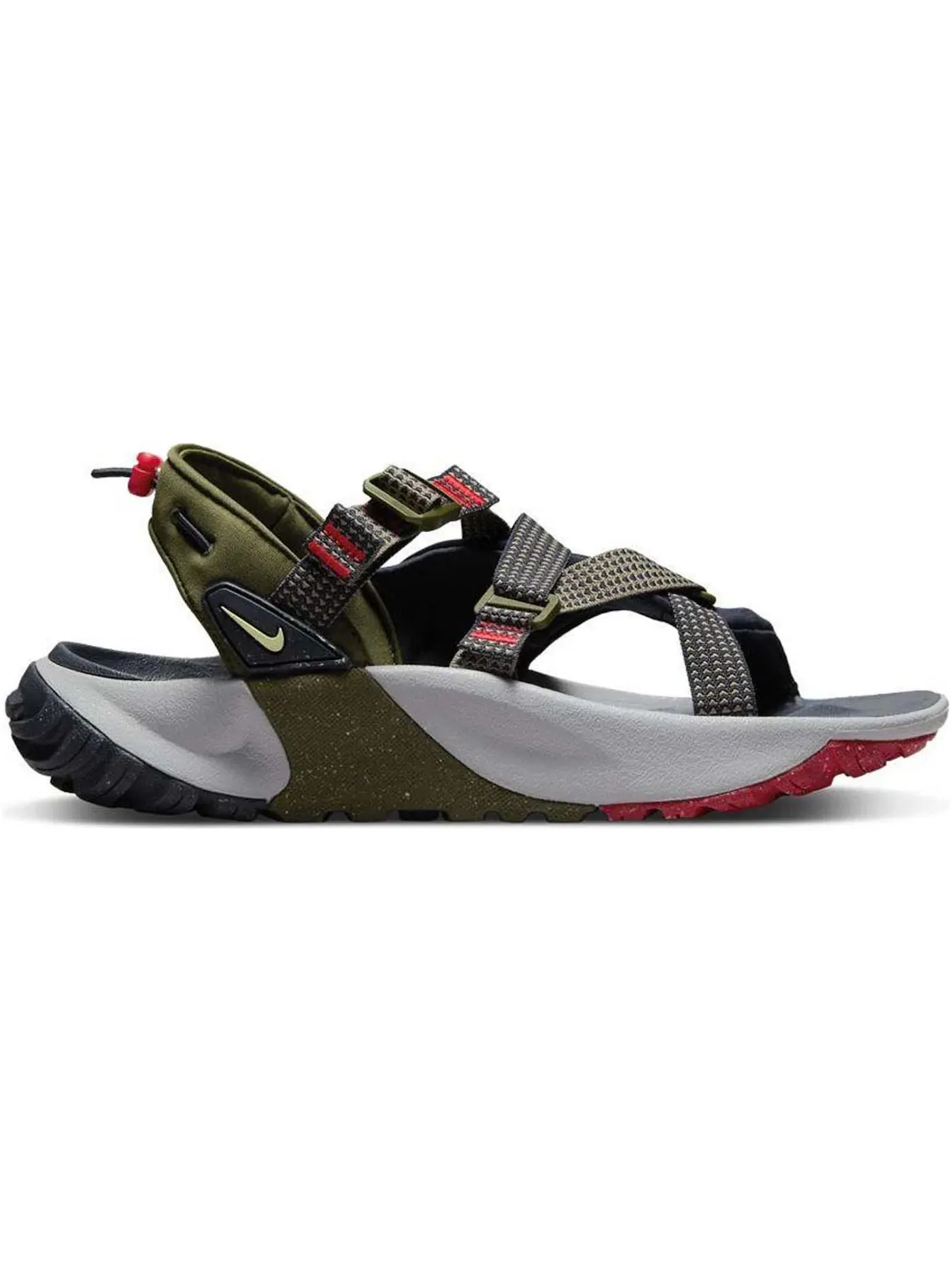 Мужские сандалии Nike Oneonta — изображение 1 из 1, зеленый//серый