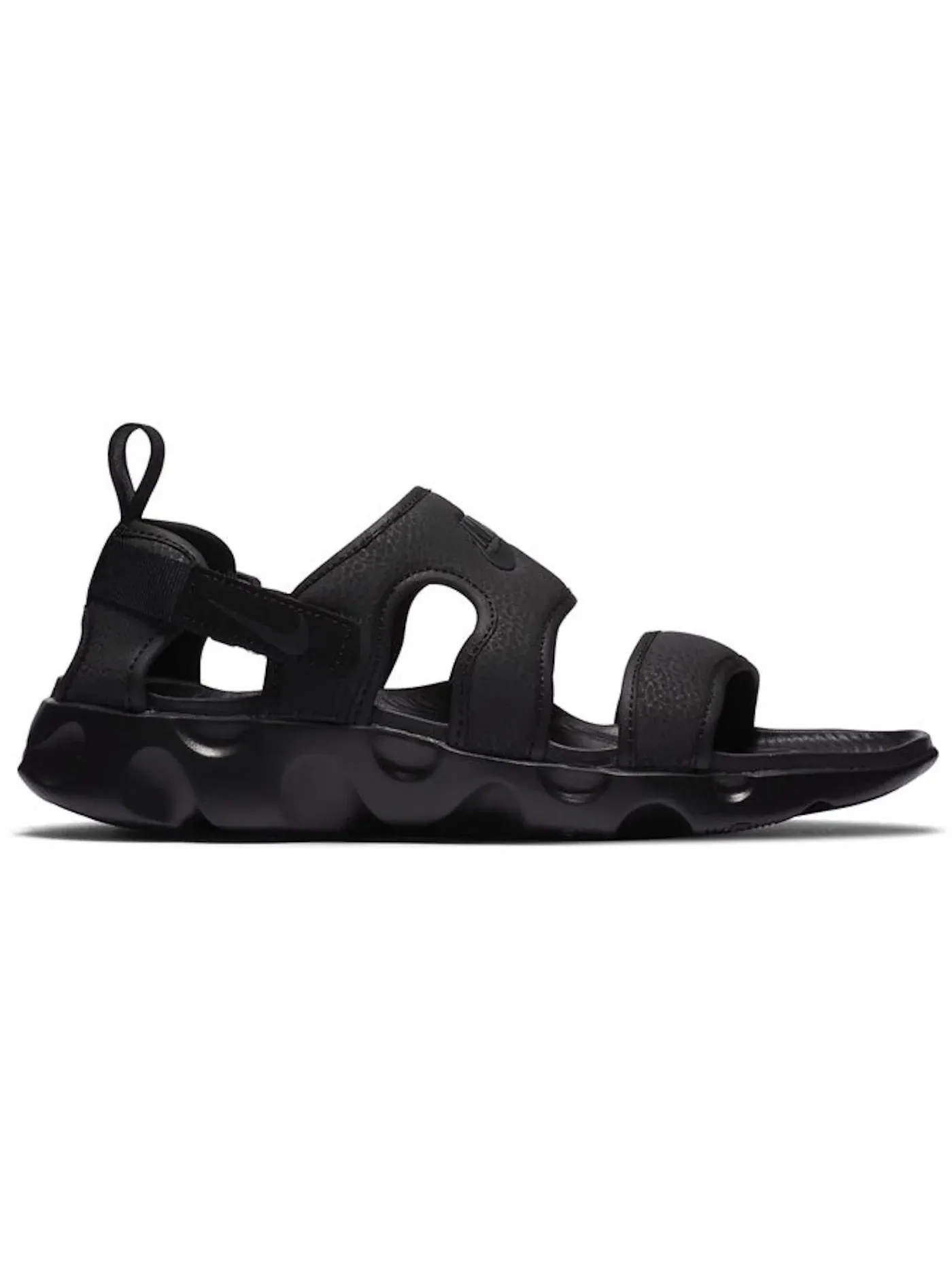 Женские сандалии с ремешком Nike Owaysis Sandal — изображение 1 из 1, черный/черный/черный