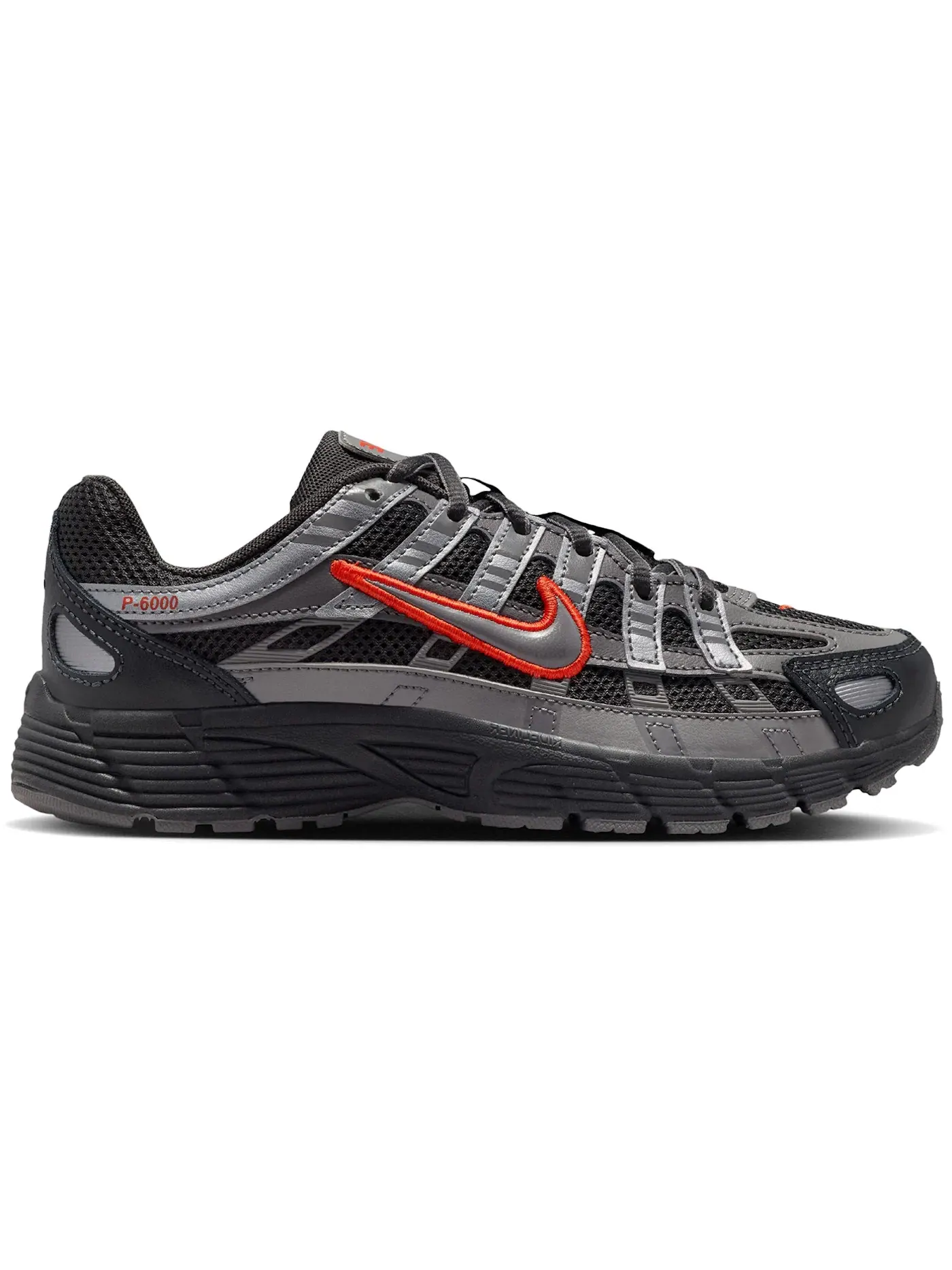 Детские кроссовки Lifestyle Nike P-6000 — изображение 1 из 1, красный/металлик серый