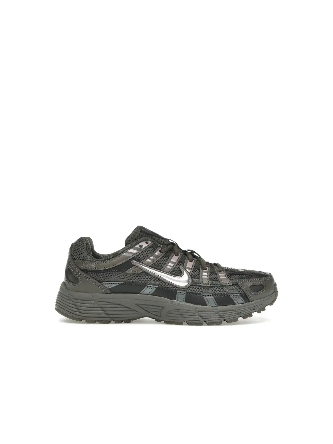 Детские кроссовки Lifestyle Nike P-6000 — изображение 1 из 4, металлик серебристый