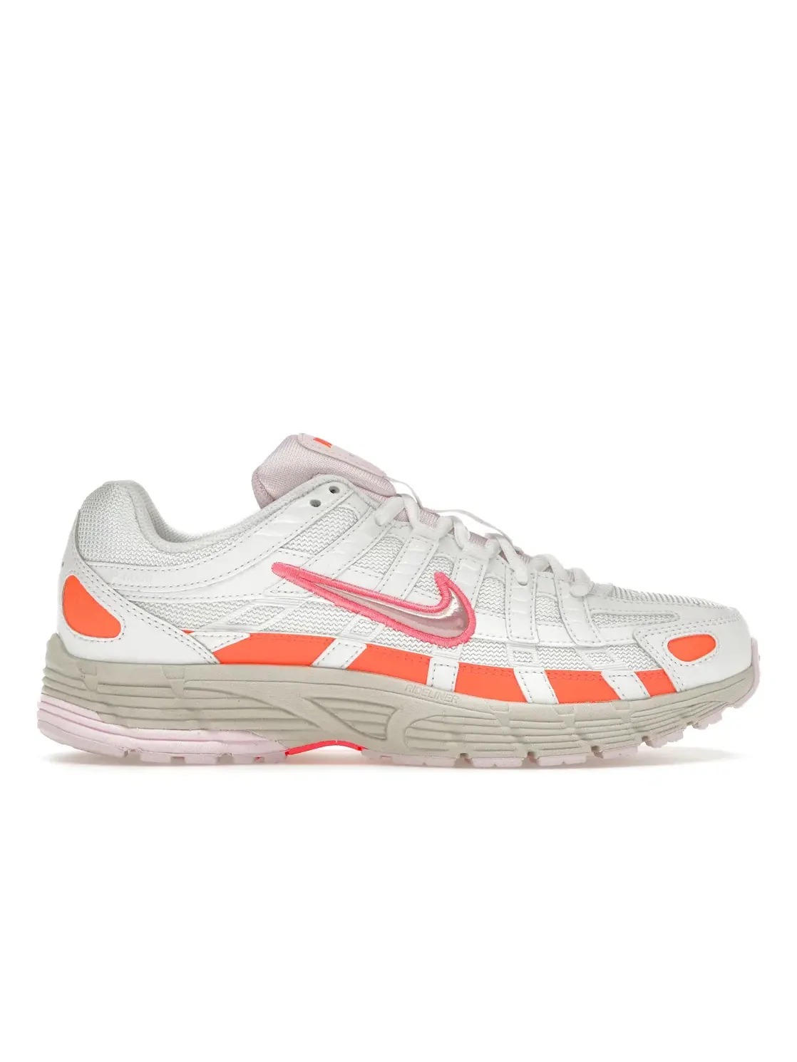 Женские кроссовки для повседневной носки Nike P-6000 Nike — изображение 1 из 4, белый/розовый