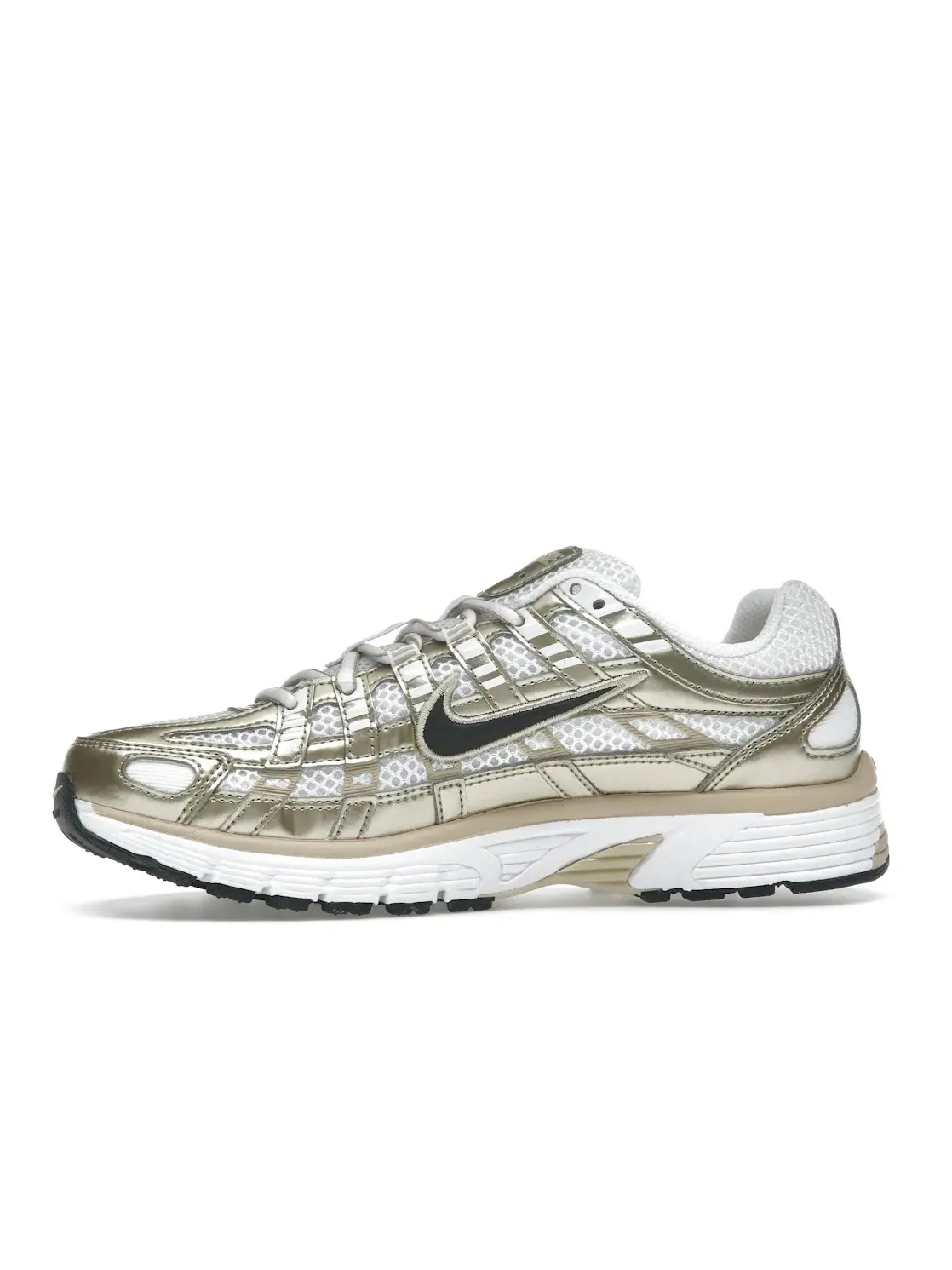 Женские кроссовки Lifestyle с золотыми акцентами Nike P-6000 — изображение 3 из 4
