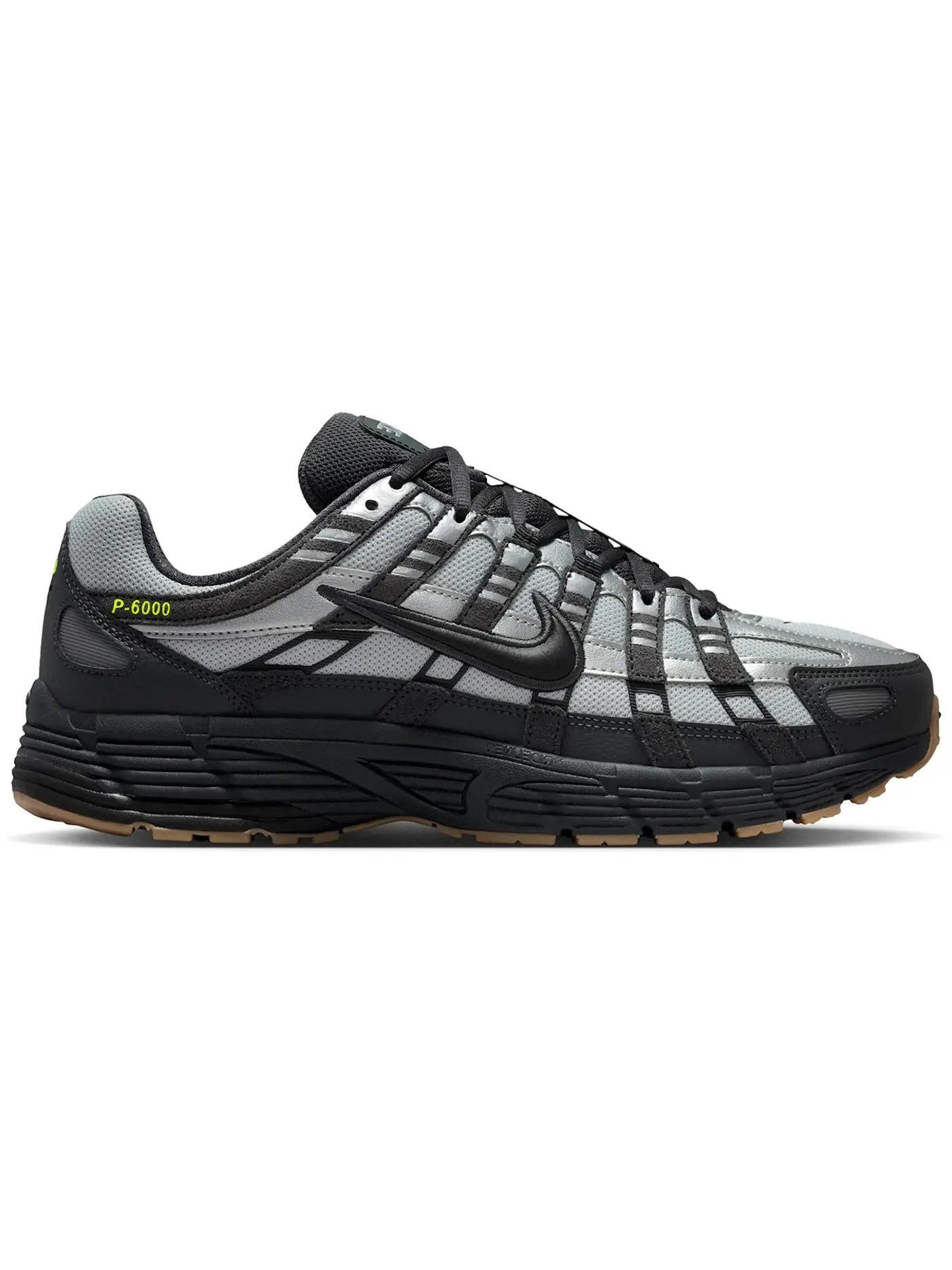 Мужские кроссовки Lifestyle Nike P-6000 — изображение 1 из 1, серый///черный