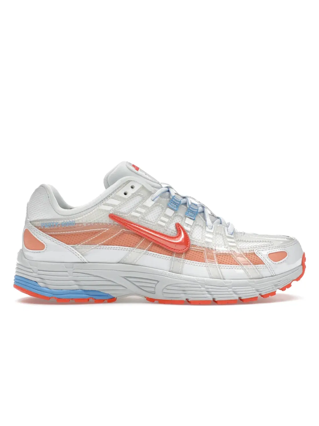 Женские кроссовки с ретро-дизайном Nike P-6000 — изображение 1 из 4, белый