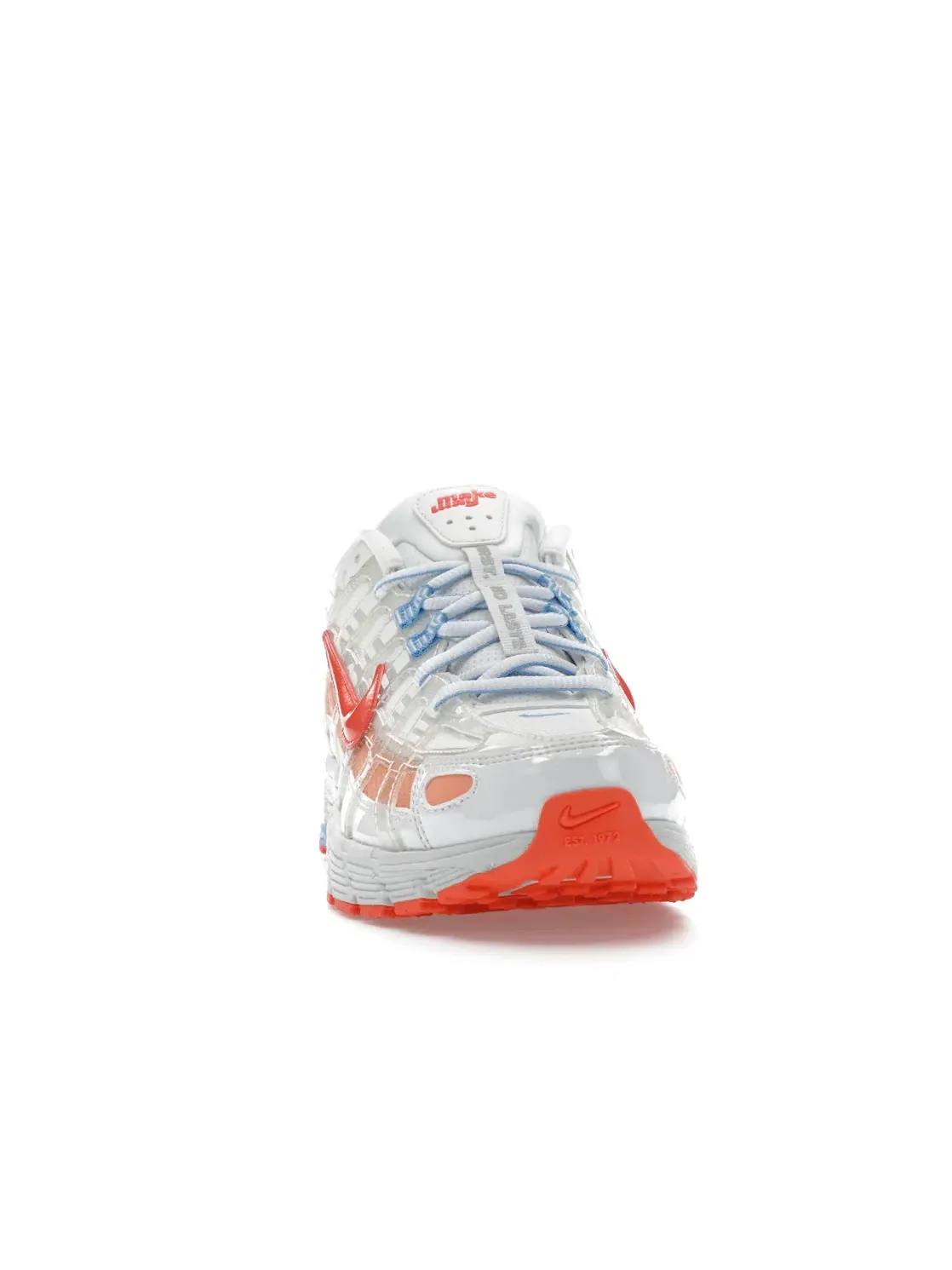 Женские кроссовки с ретро-дизайном Nike P-6000 — изображение 2 из 4, белый