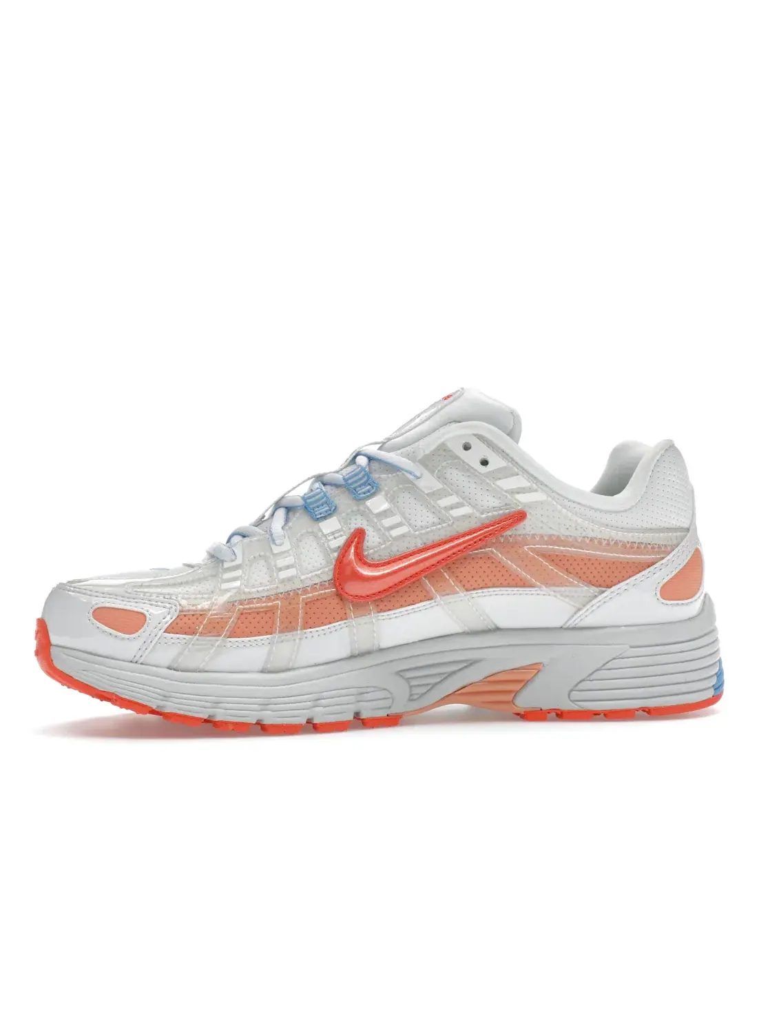Женские кроссовки с ретро-дизайном Nike P-6000 — изображение 3 из 4, белый