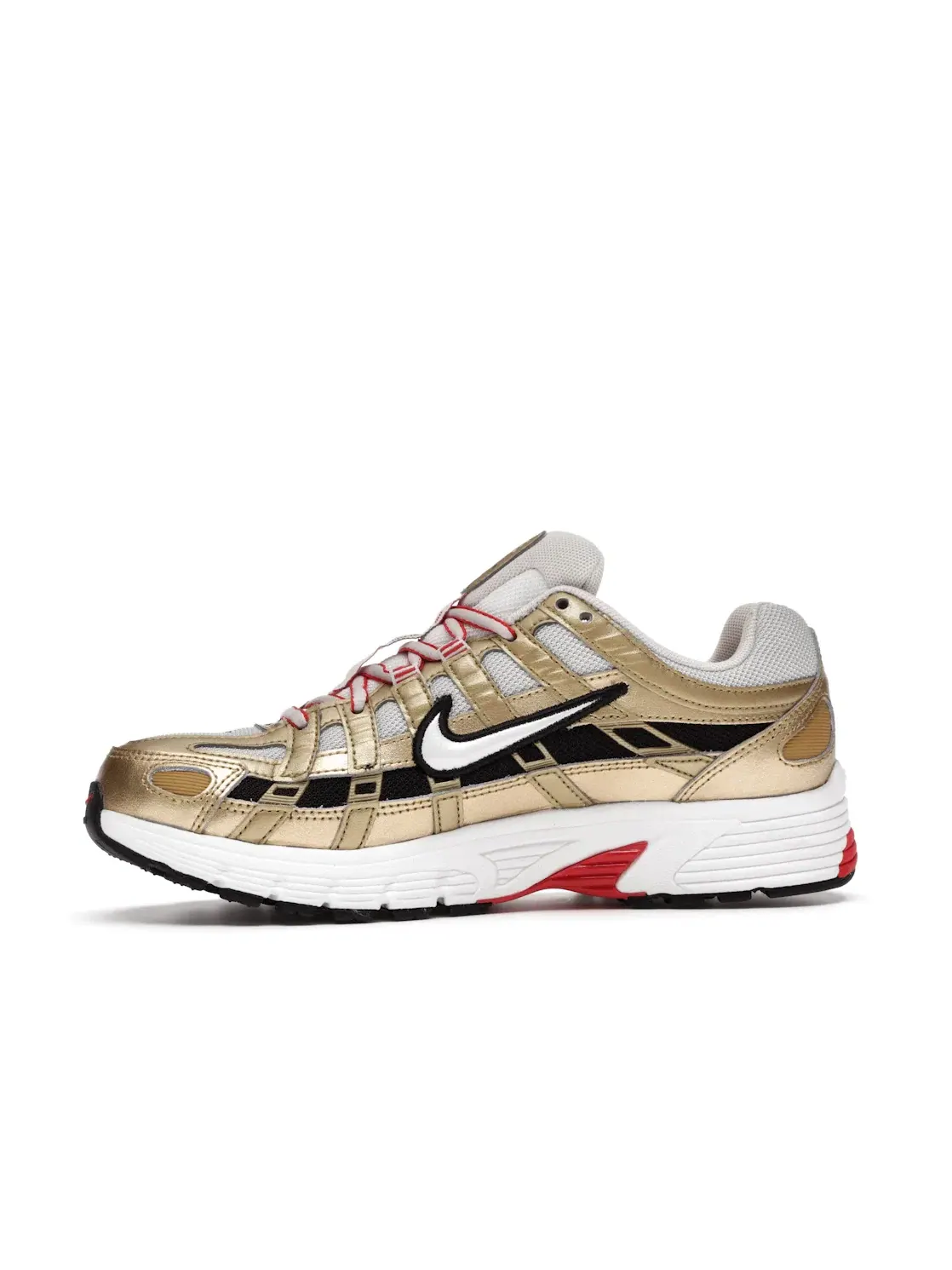 Женские кроссовки Lifestyle с металлическим золотом Nike P-6000 — изображение 3 из 4