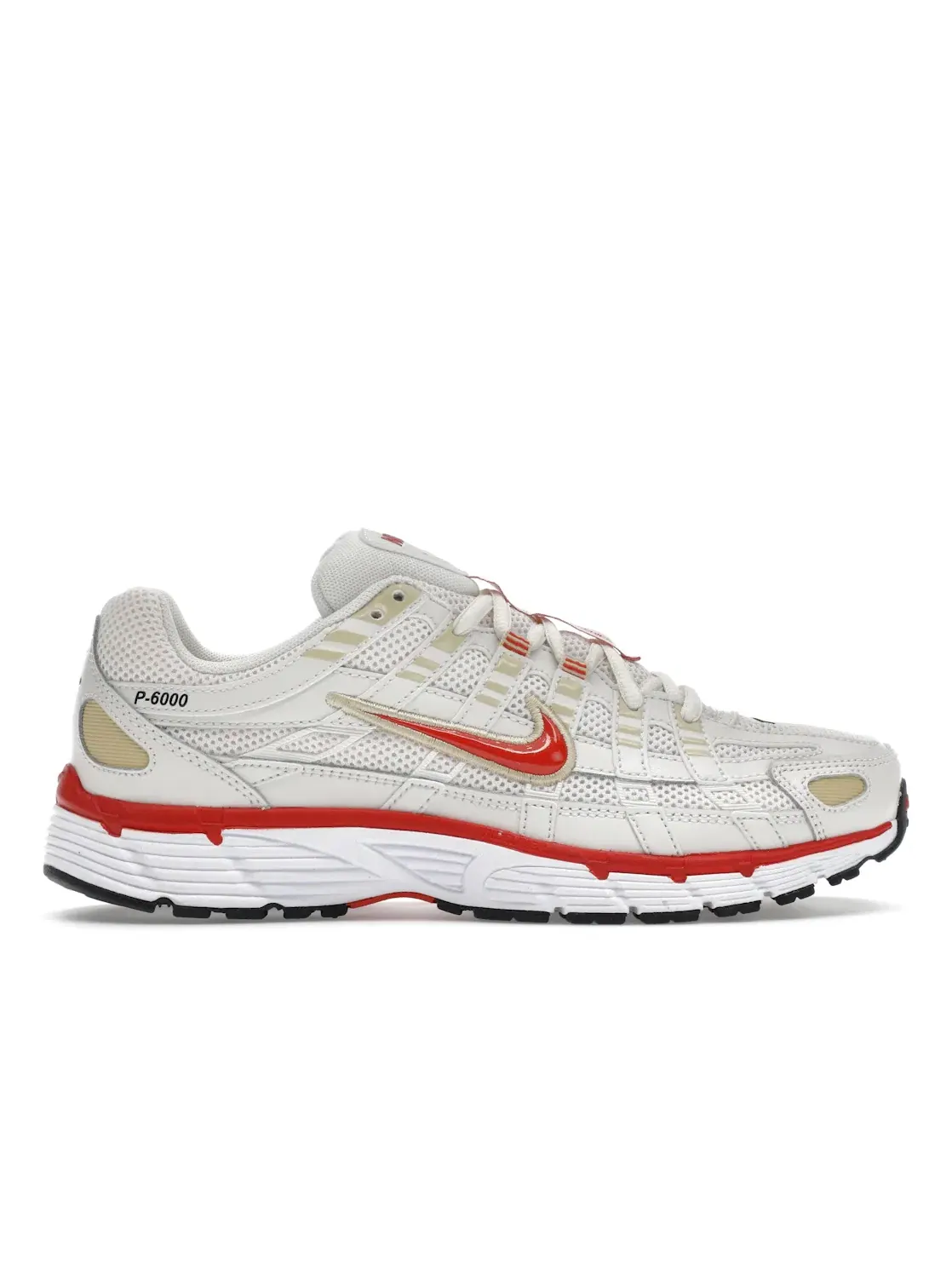 Мужские кроссовки для бега с ретро-дизайном Nike P-6000 — изображение 1 из 4, красный белый черный