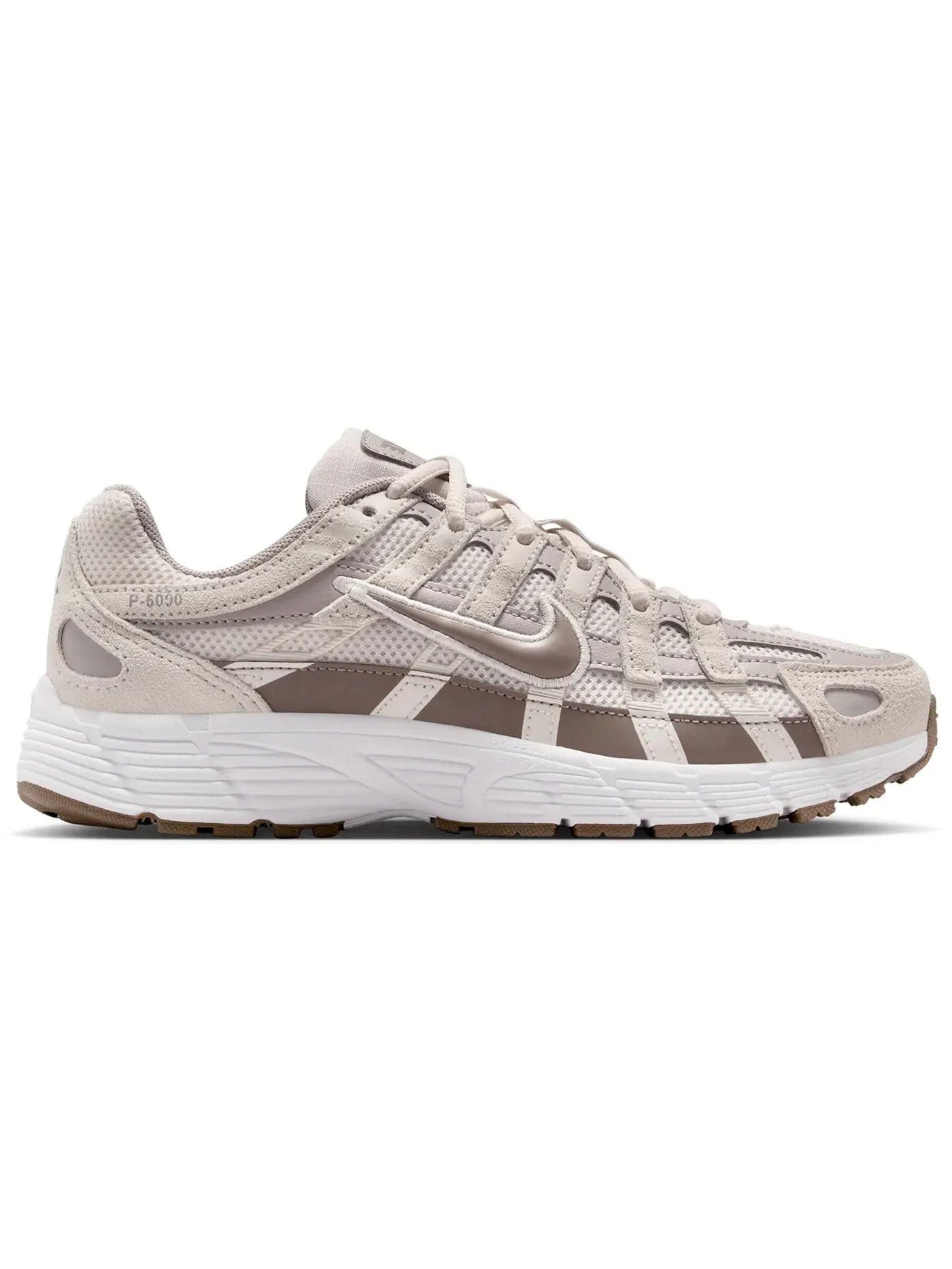 Детские кроссовки Lifestyle Nike P-6000 — изображение 1 из 1, серый/белый/коричневый