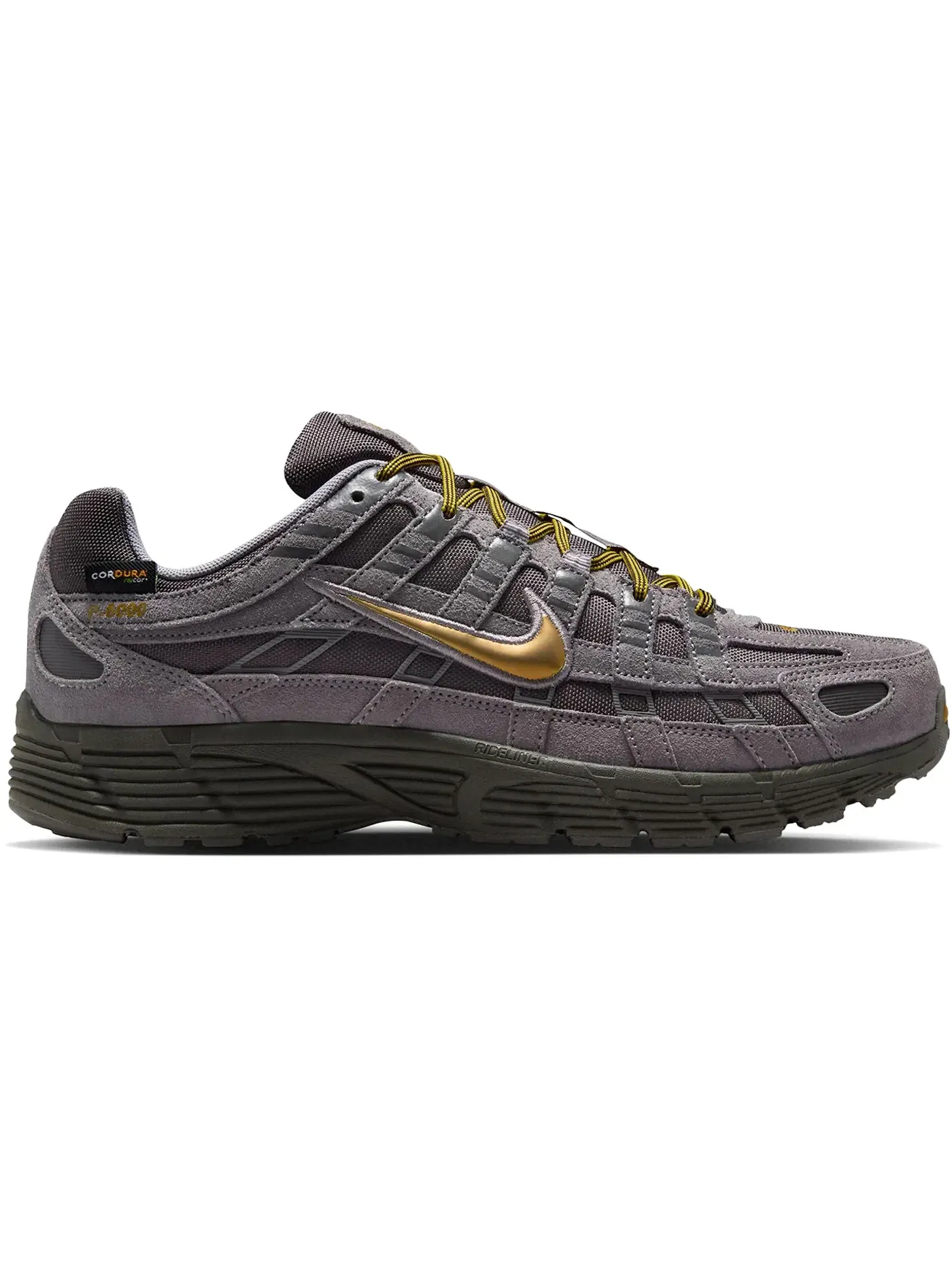 Мужские кроссовки Lifestyle Nike P-6000 Premium Cordura — изображение 1 из 1, серый/золотистый